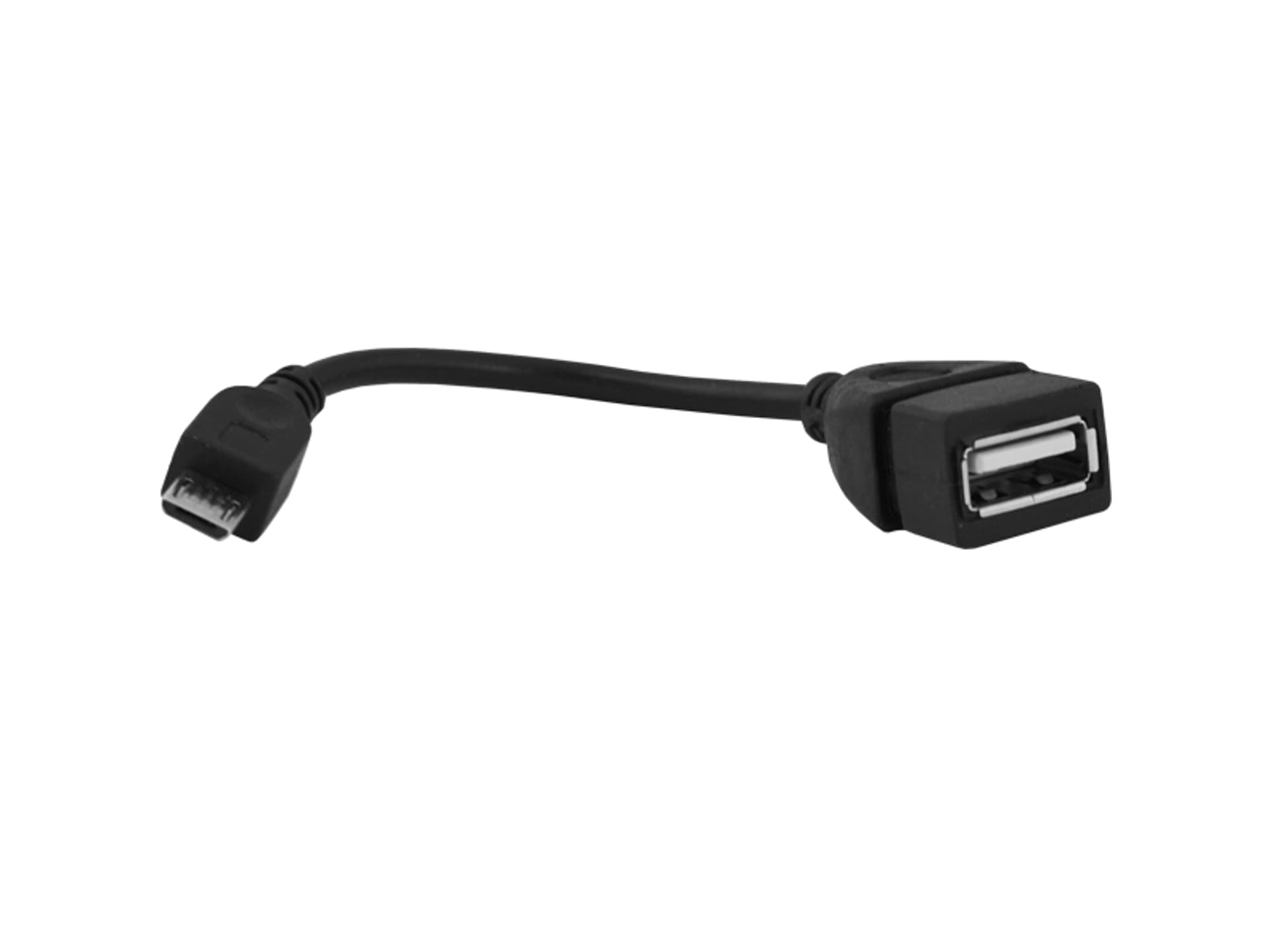 

1 szt. ADAPTER MICRO USB - OTG HOST na kablu.