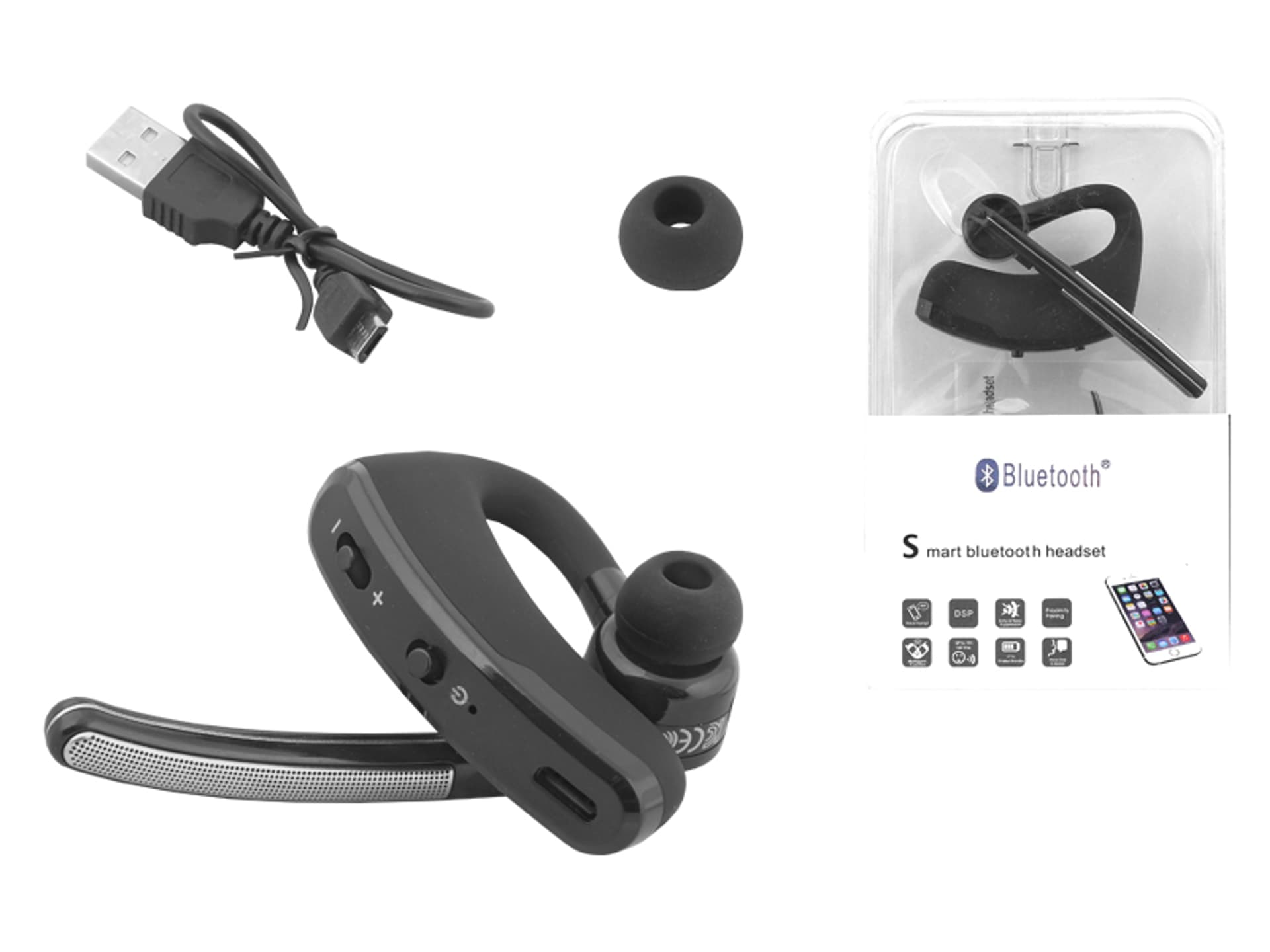 

1 szt. Słuchawka Bluetooth BT, V8.