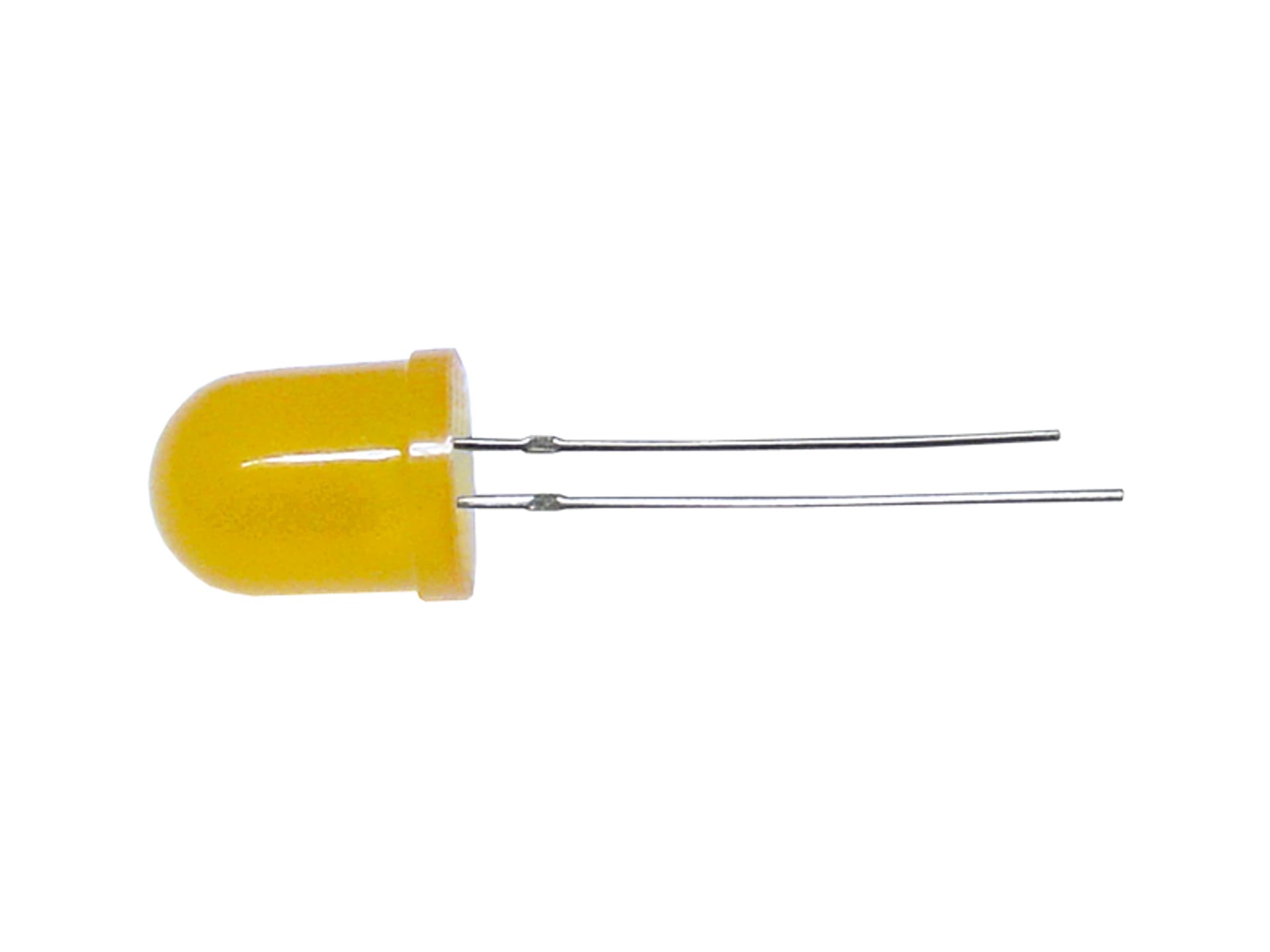 

Dioda LED 10mm żółta 600mcd dyfuz. (1LM)