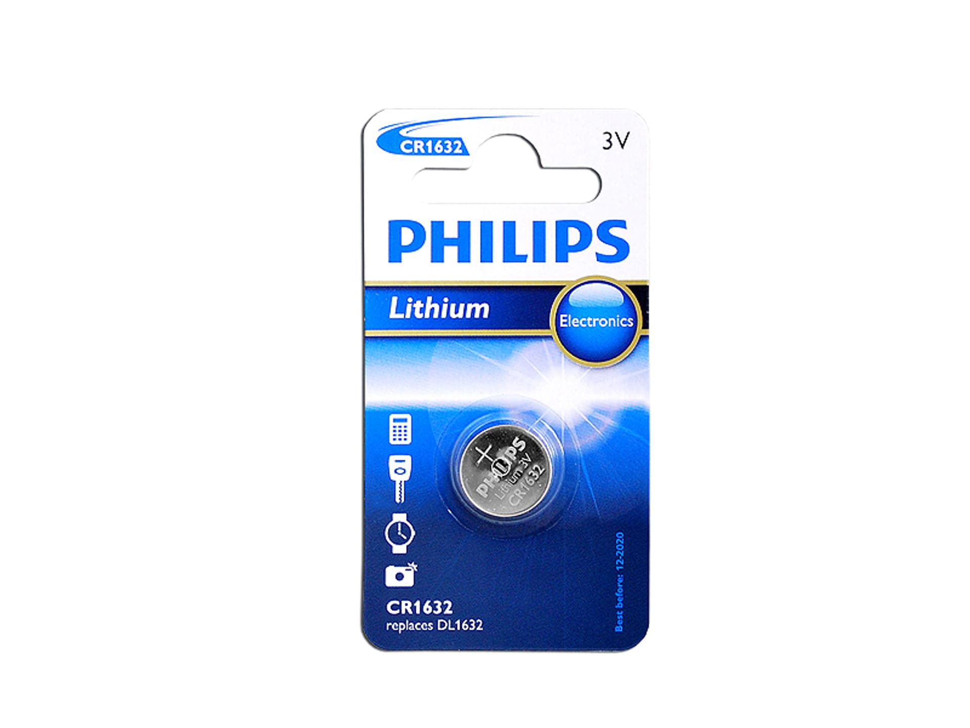 

5 szt. Bateria litowa Philips CR1632.