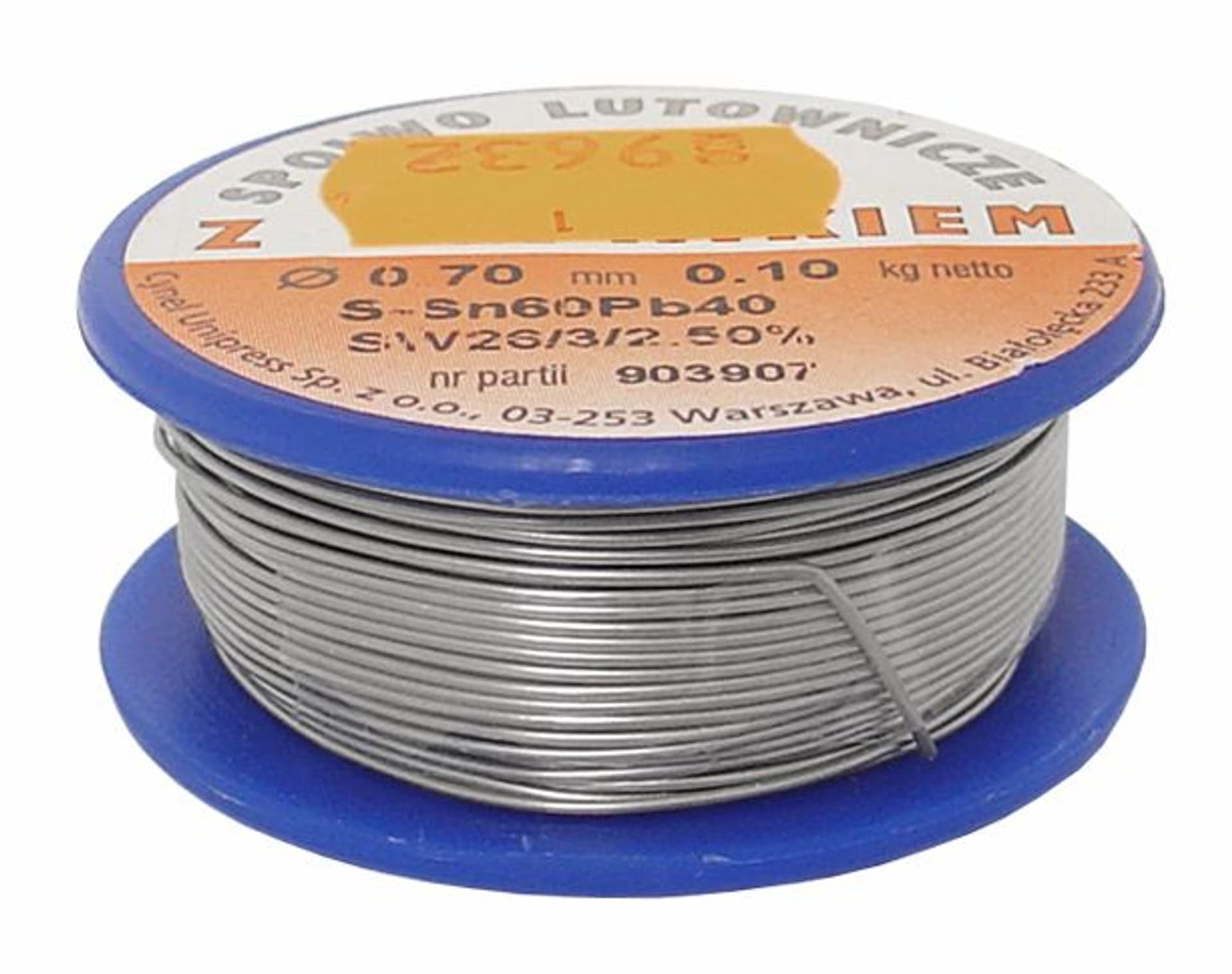 

1 szt. PS Cyna 0.70/100g/spoiwo LC60-FSW26.