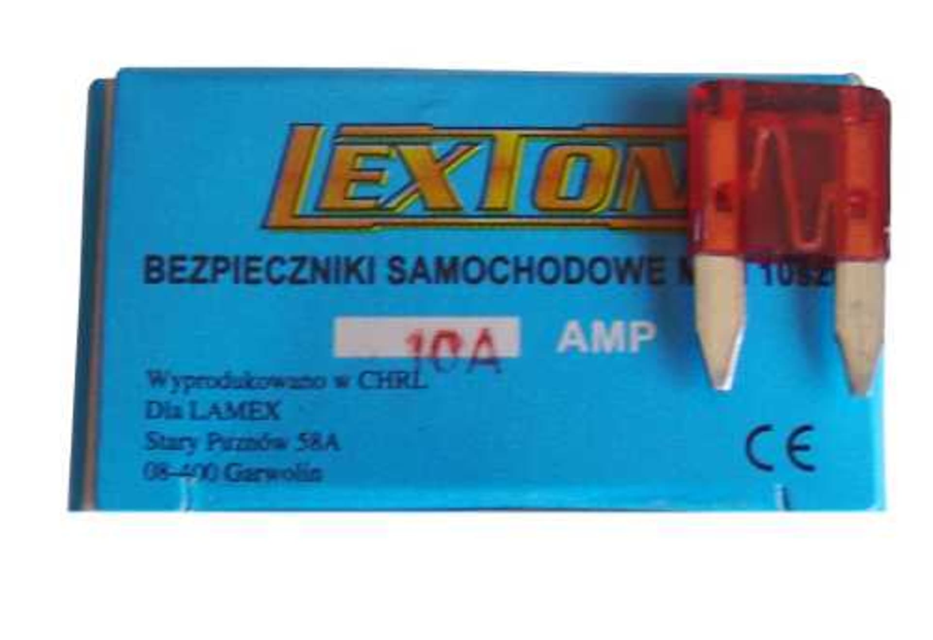 

Bezpiecznik samochodowy mini 10A (1LM)