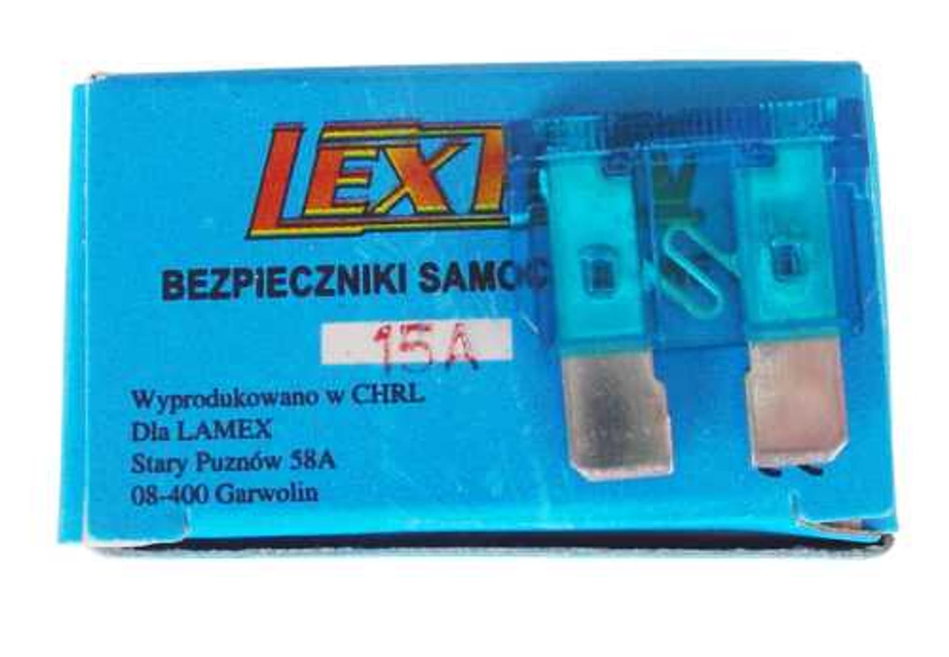 

Bezpiecznik samochodowy 15A (1LM)