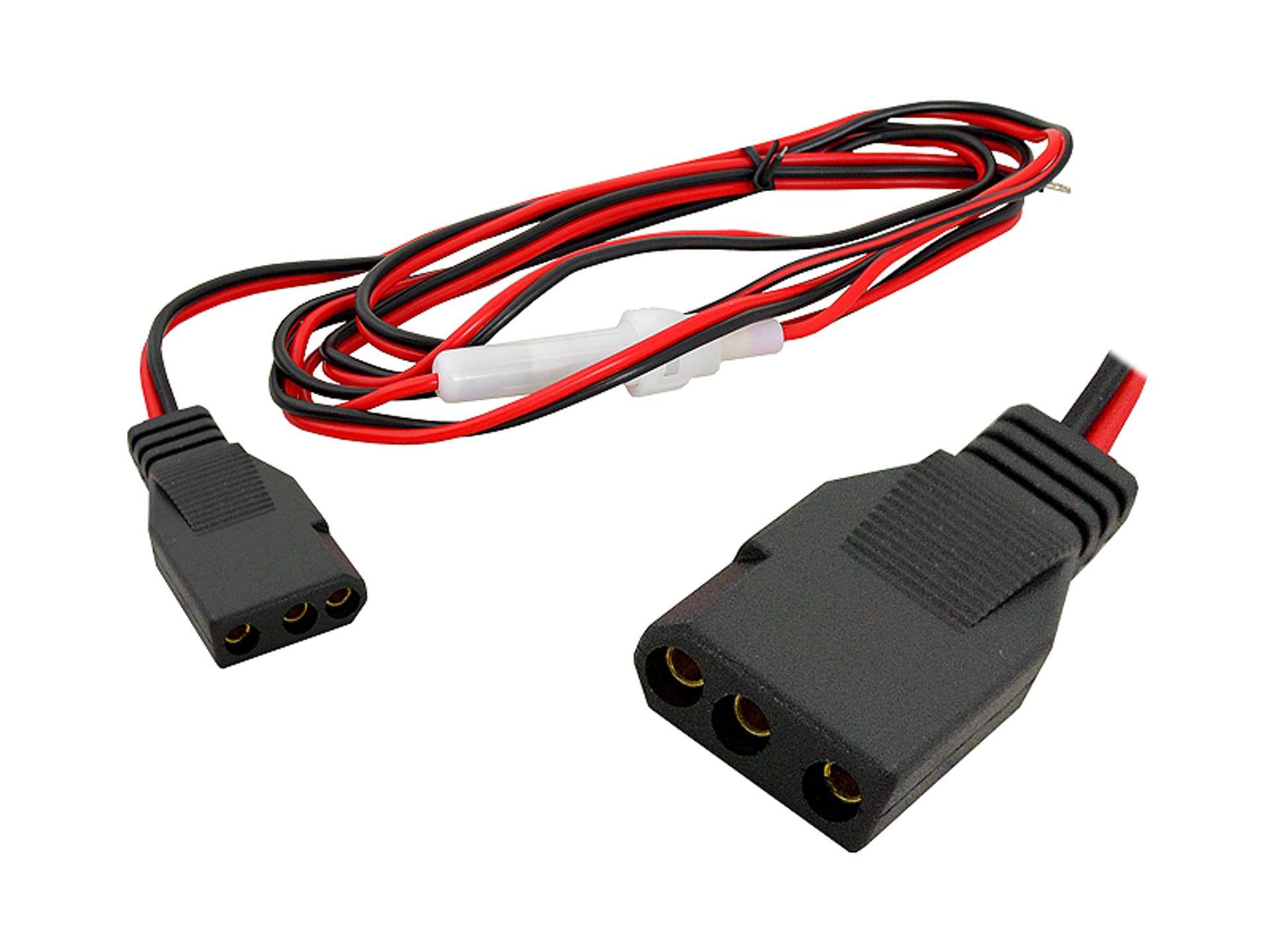 

Kabel zasilający CB 3-pin z gniazdem bezpiecznika. (1LM)