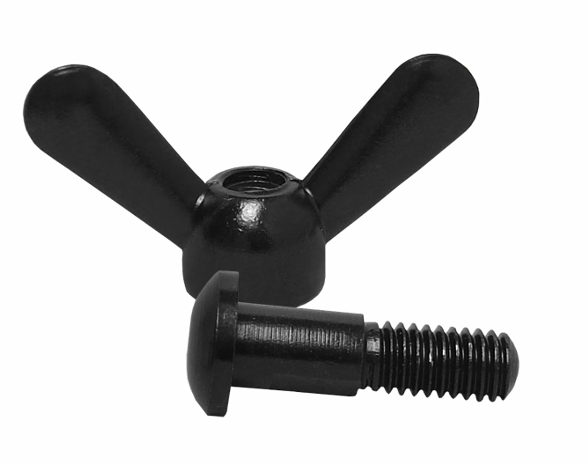 

5 szt. Motylek antenowy CB czarny