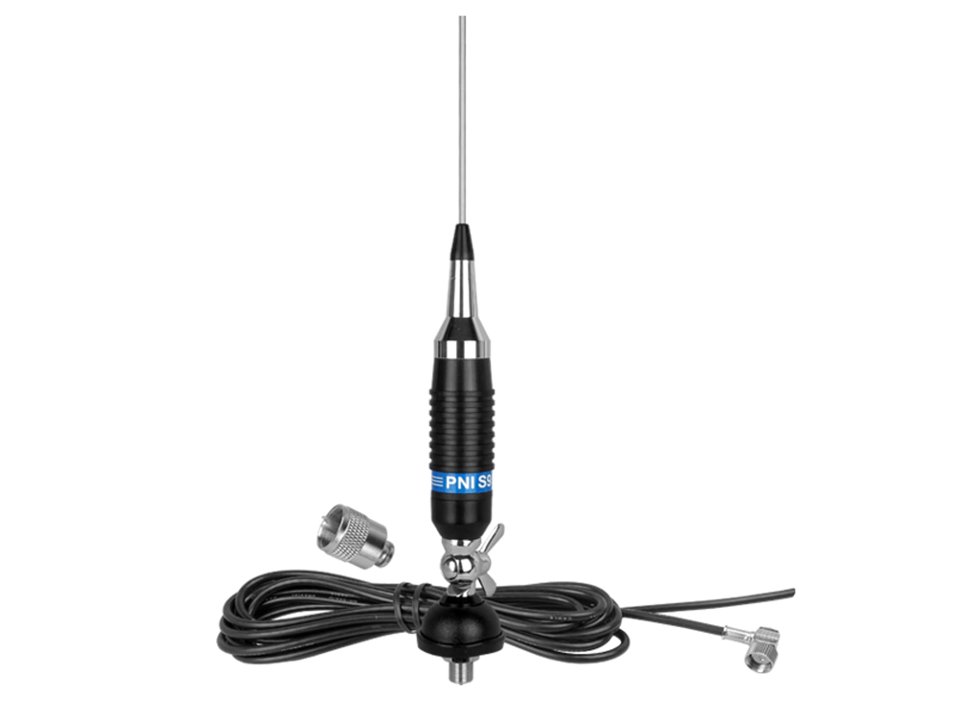 

Antena CB S9 montażowa z kablem 4 m. (1LM)