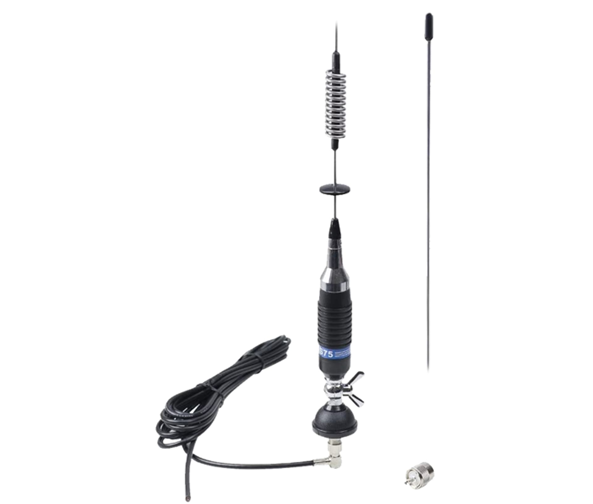 

1 szt. Antena CB S75 54cm, montażowa.