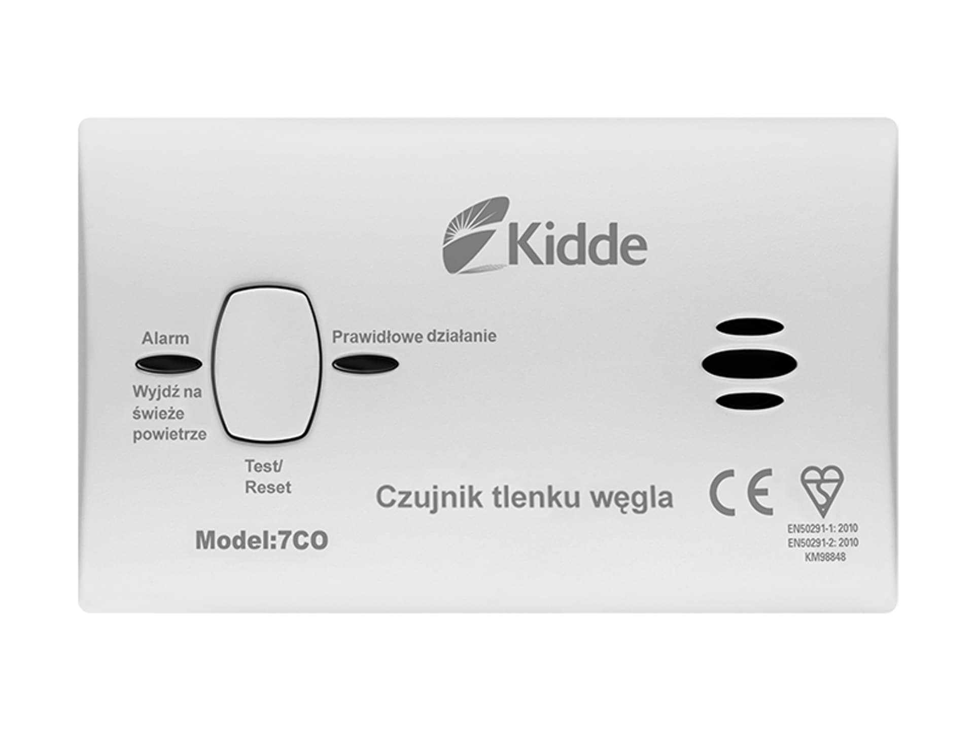 

Czujnik czadu Kidde 3 x AA, 10 lat gwarancji. (1LM)