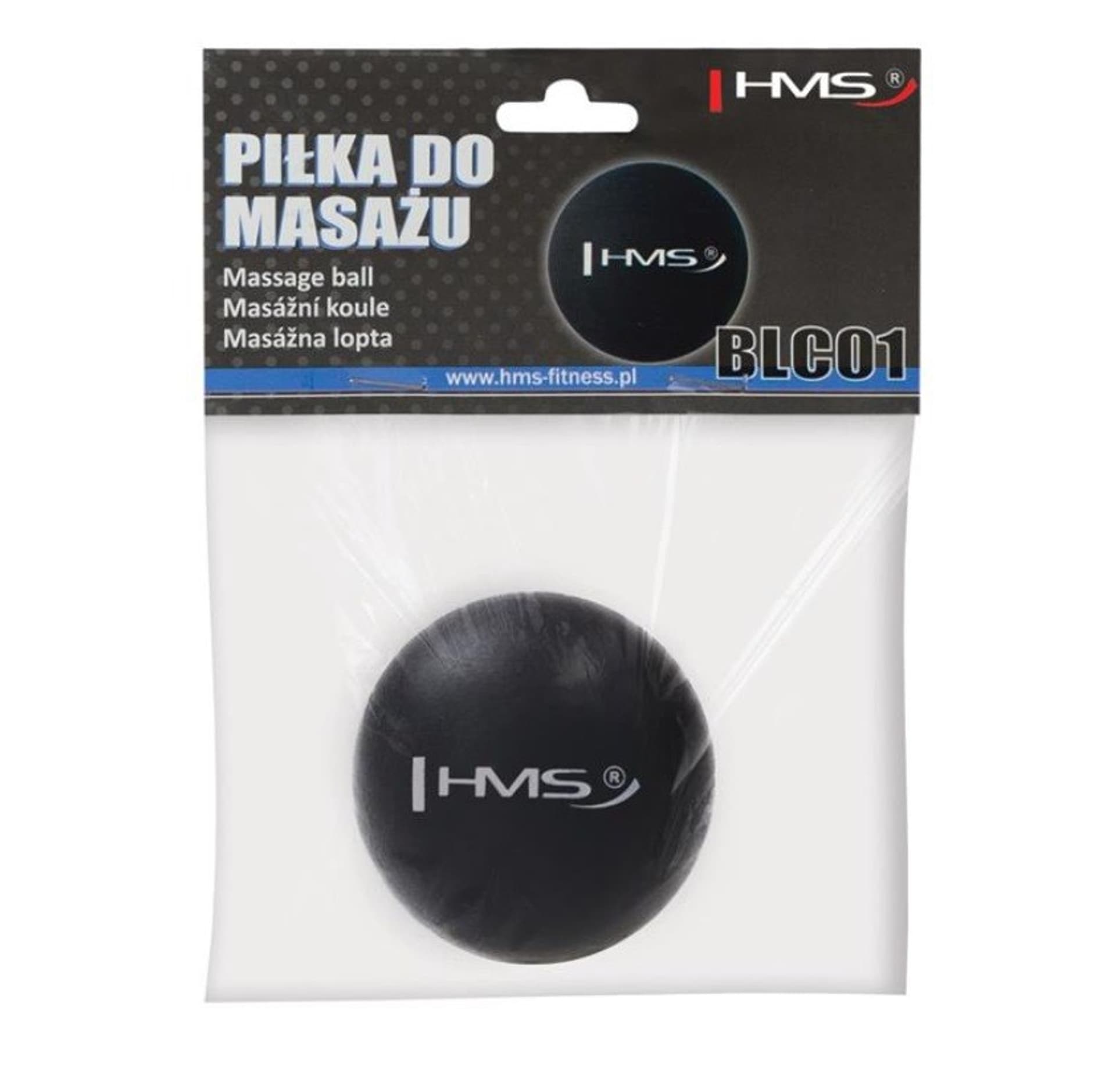

Piłka Lacrosse pojedyńcza do masażu HMS BLC01