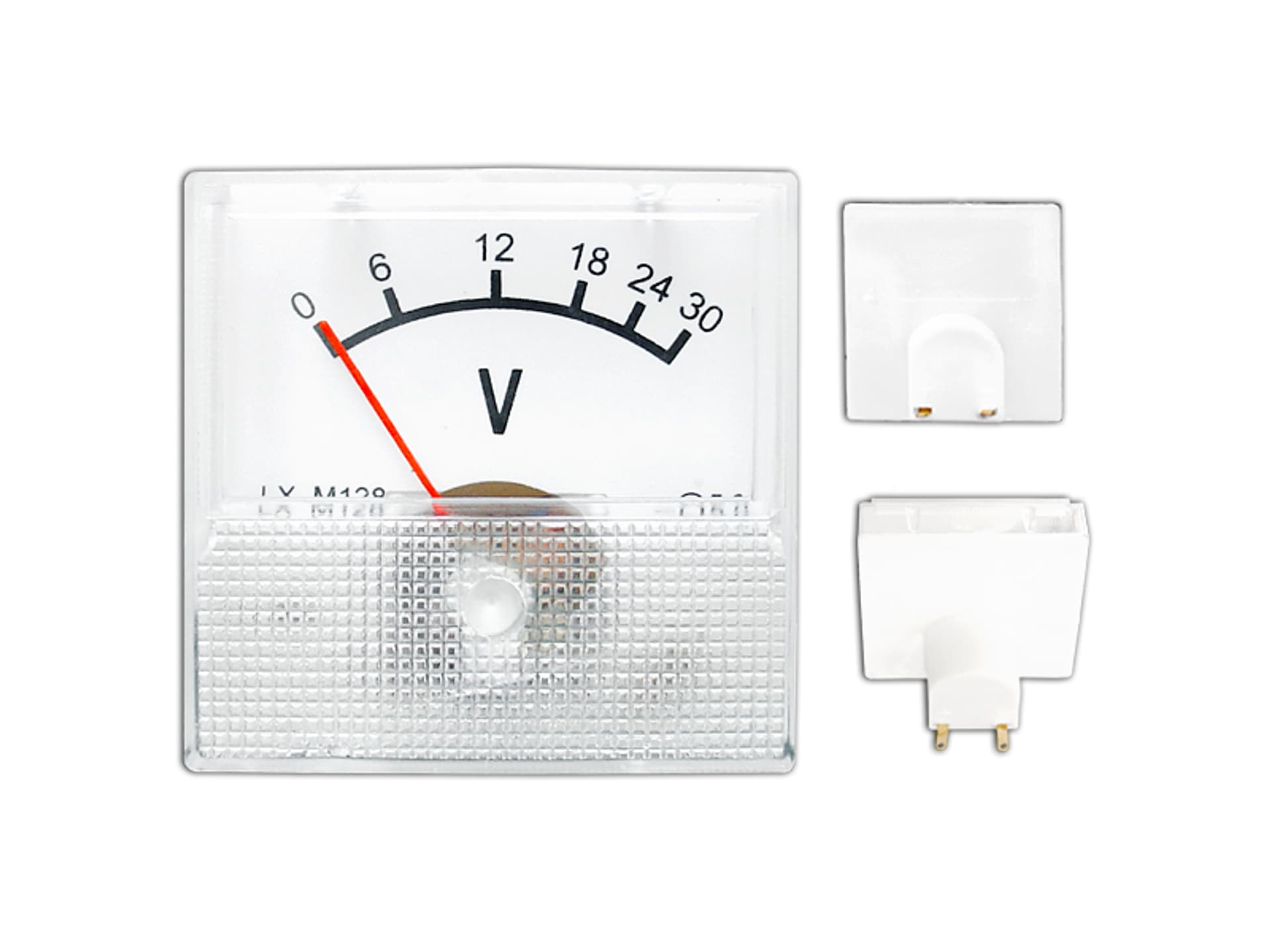 

5 szt. Miernik analogowy voltomierz kwadratowy mini 30V