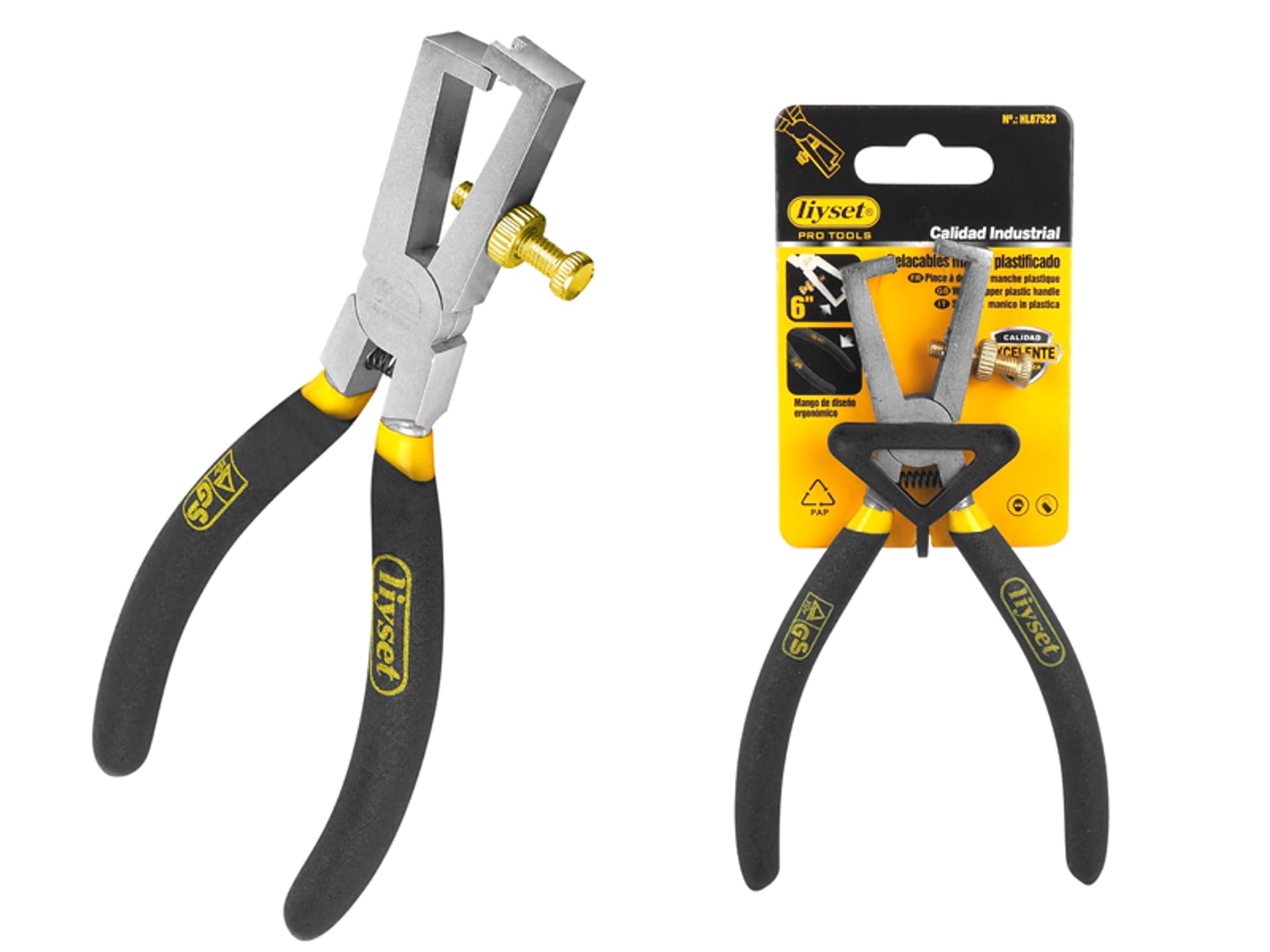 

Ściągacz izolacji czołowy WE L165mm 0619 (1LM)