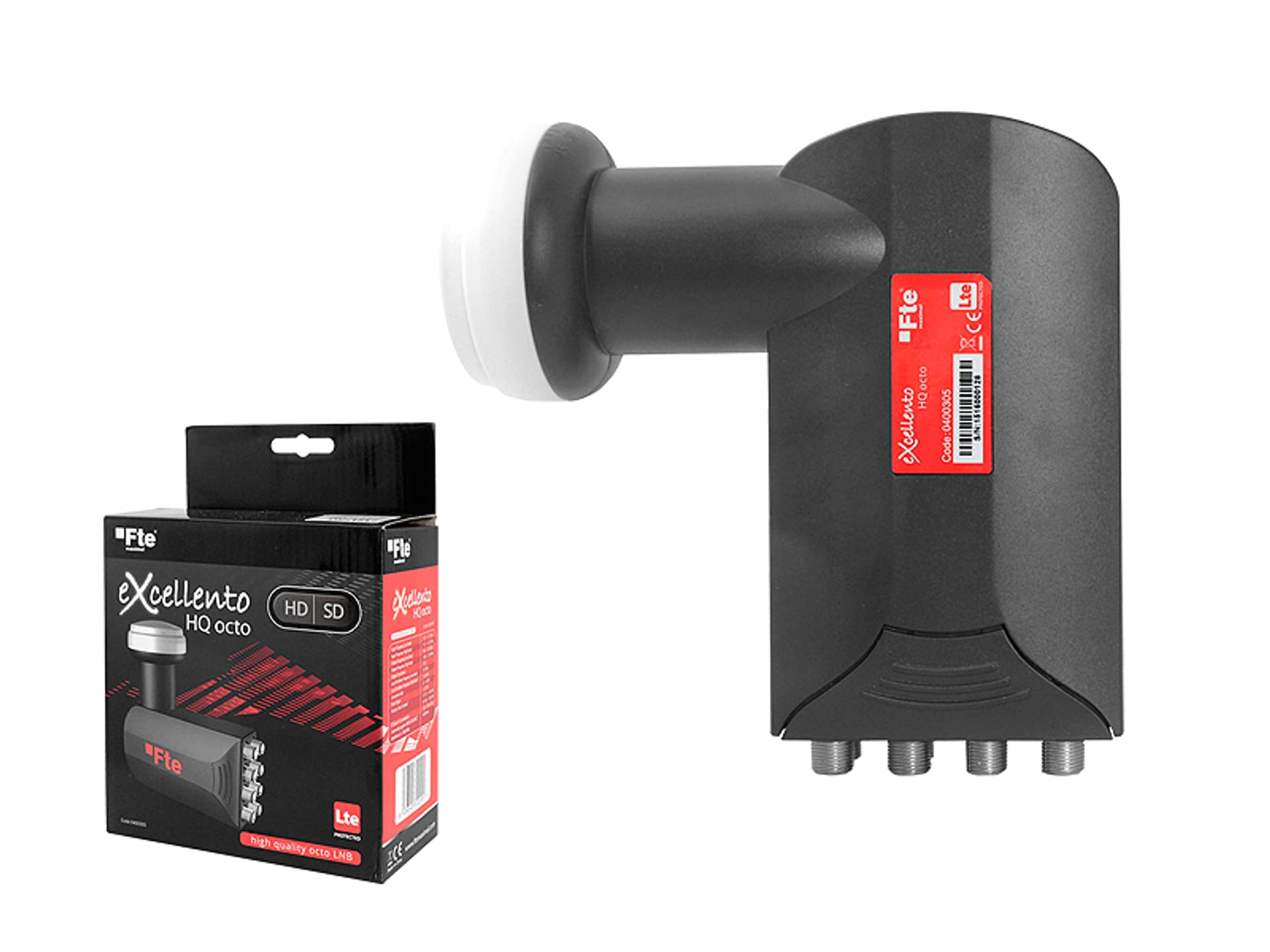 

1 szt. Konwerter SAT OCTO EXCELLENTO Black HD 0,1 db.