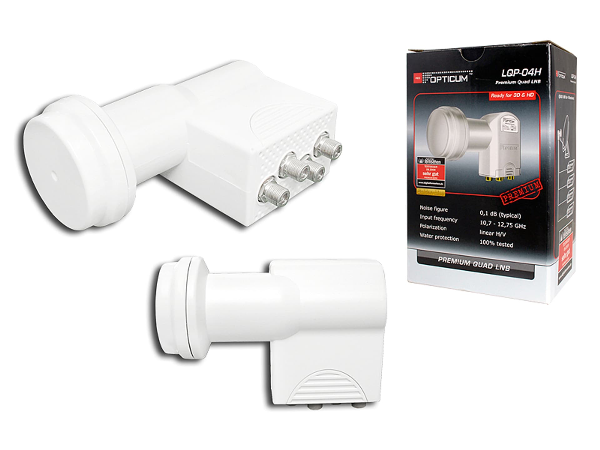 

Konwerter SAT QUAD OPTICUM LQP04/ORT (1LM)