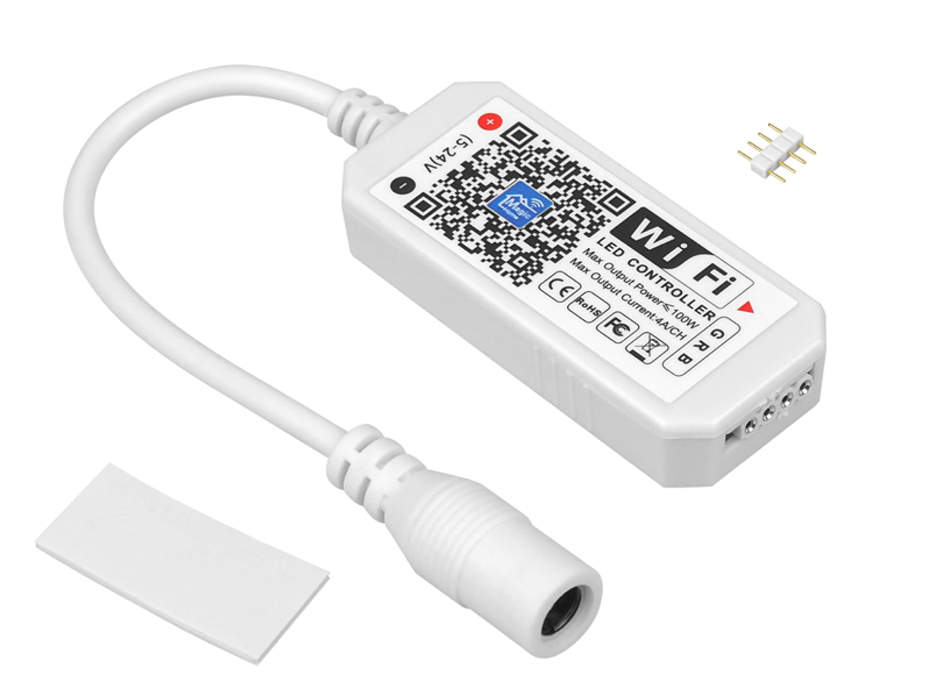

1 szt. STEROWNIK LED RGB WiFi 8A 96W 5-24V DC
