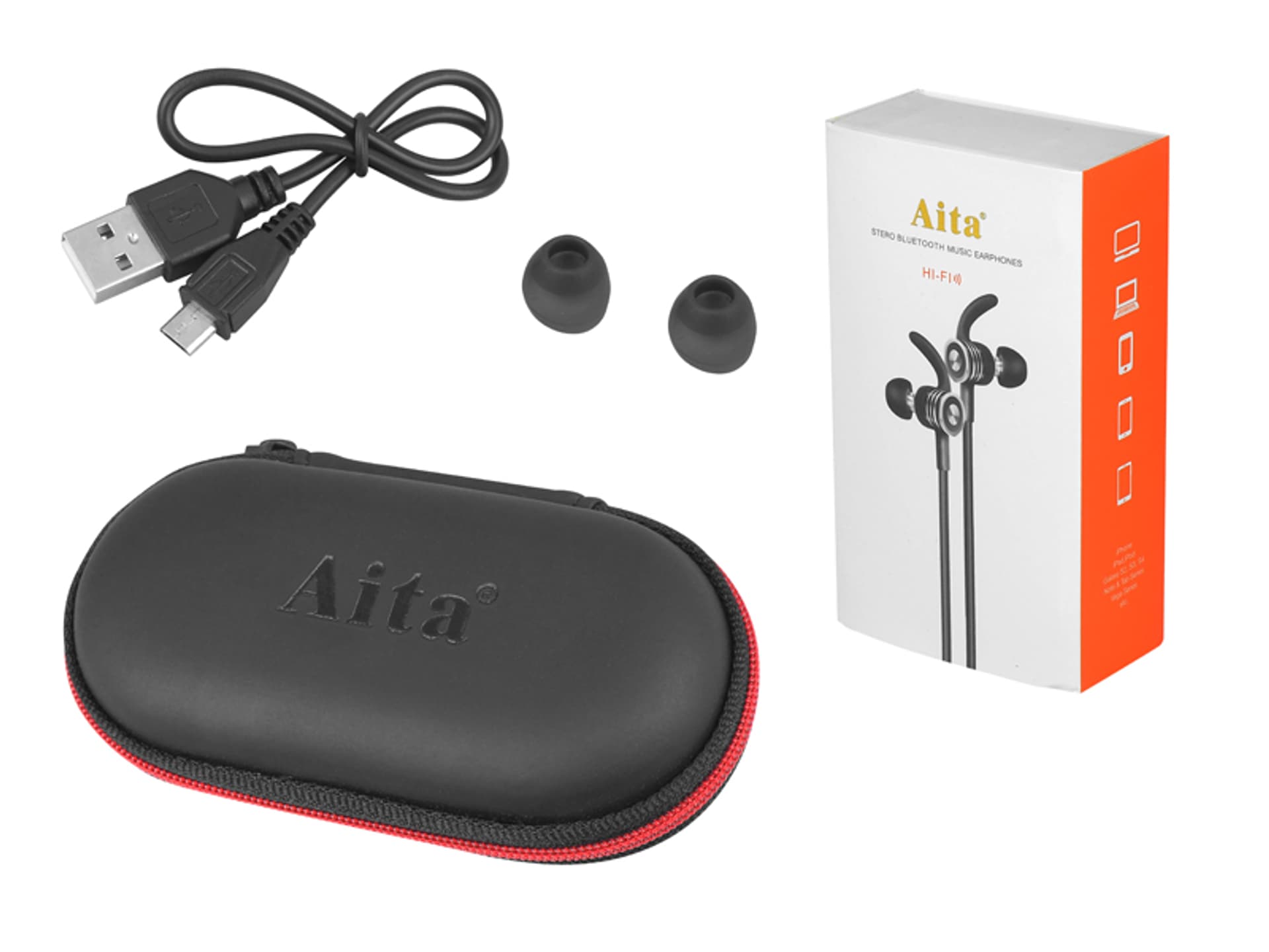 

1 szt. Słuchawki LTC bezprzewodowe bluetooth, czarne.
