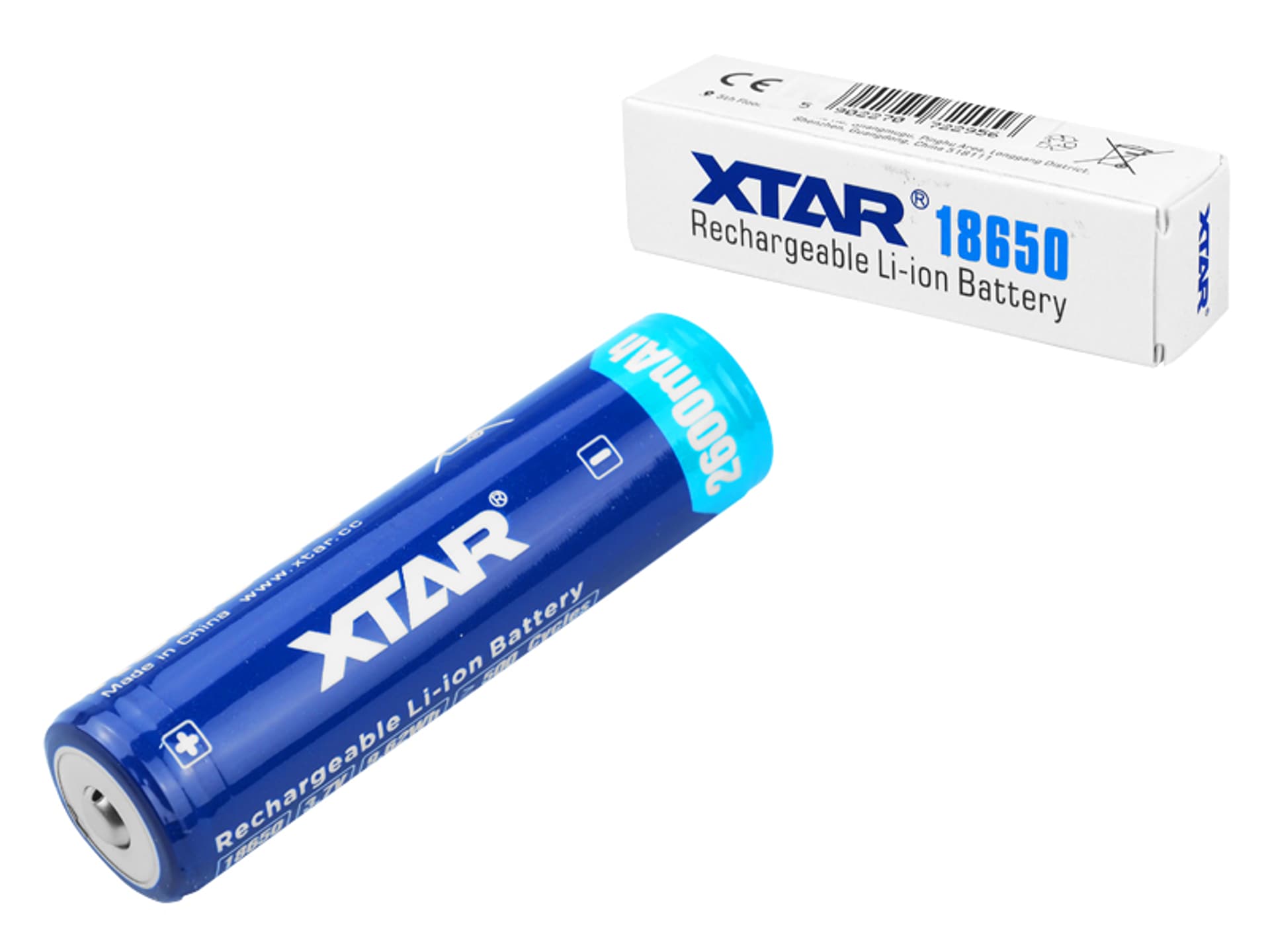 

1 szt. Akumulator z zabezpieczeniem XTAR 18650 2600mAh