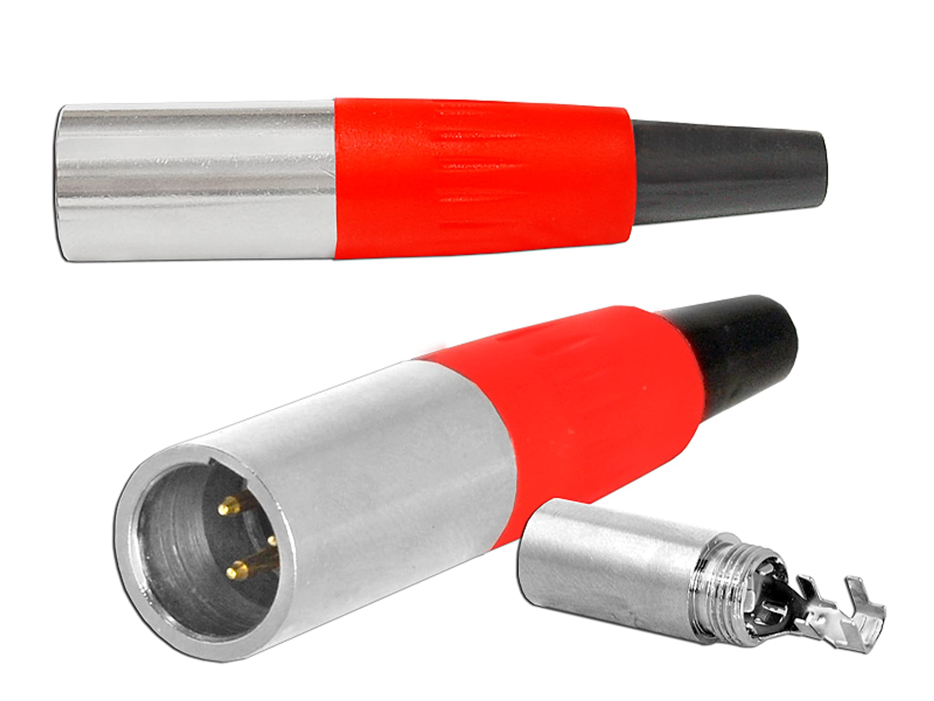 

PS Wtyk mikrofonowy mini Canon czerwony (1LM)