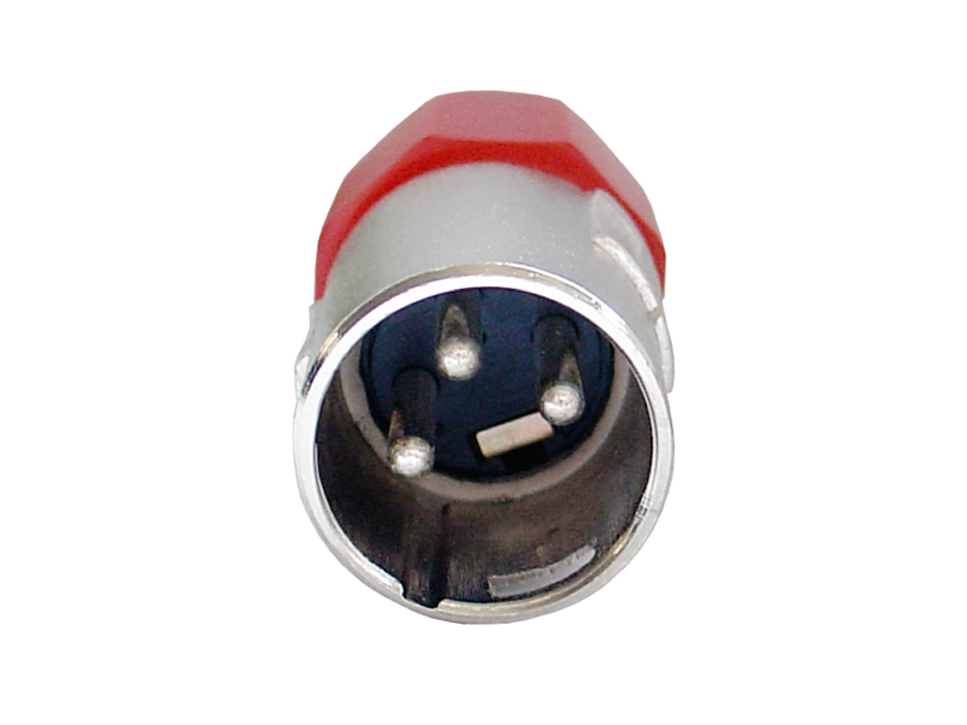 

10 szt. Wtyk mikrofonowy 3P na kabel czerwony
