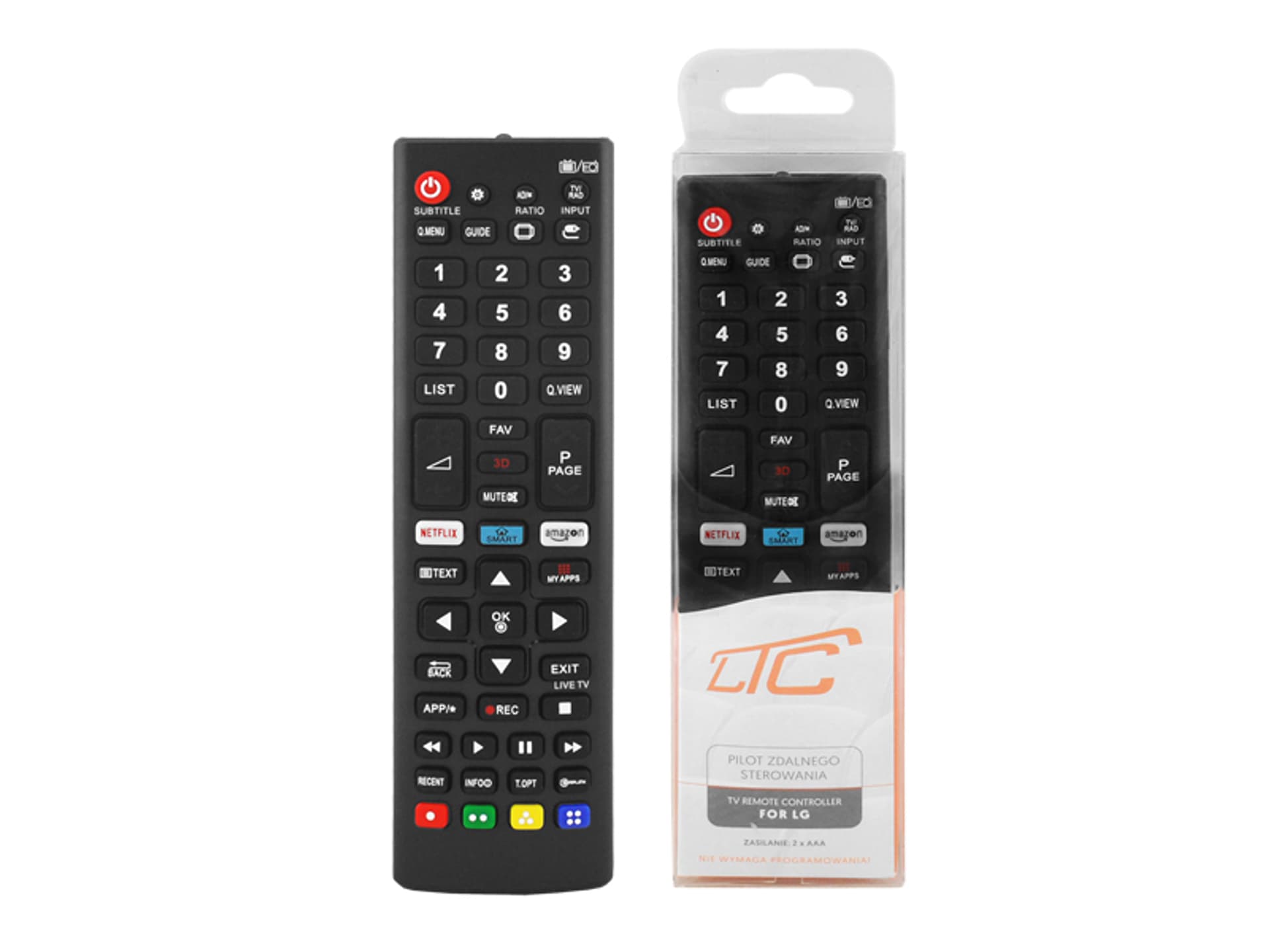 

1 szt. Pilot do TV LCD LG RM-L1379 SMART 3D NETFLIX AMAZON.