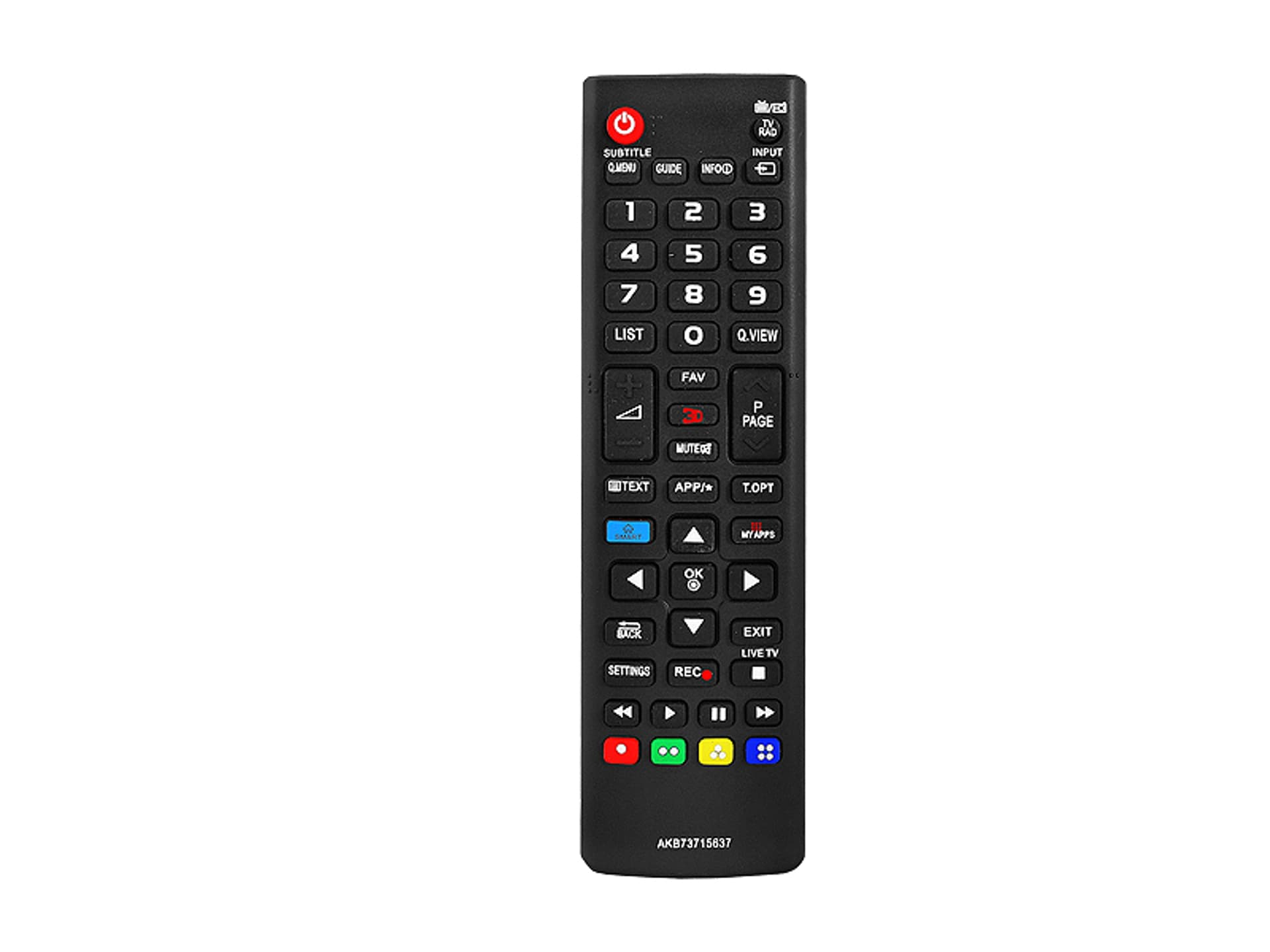 

1 szt. Pilot do TV LG LCD AKB73715637 3D SMART.