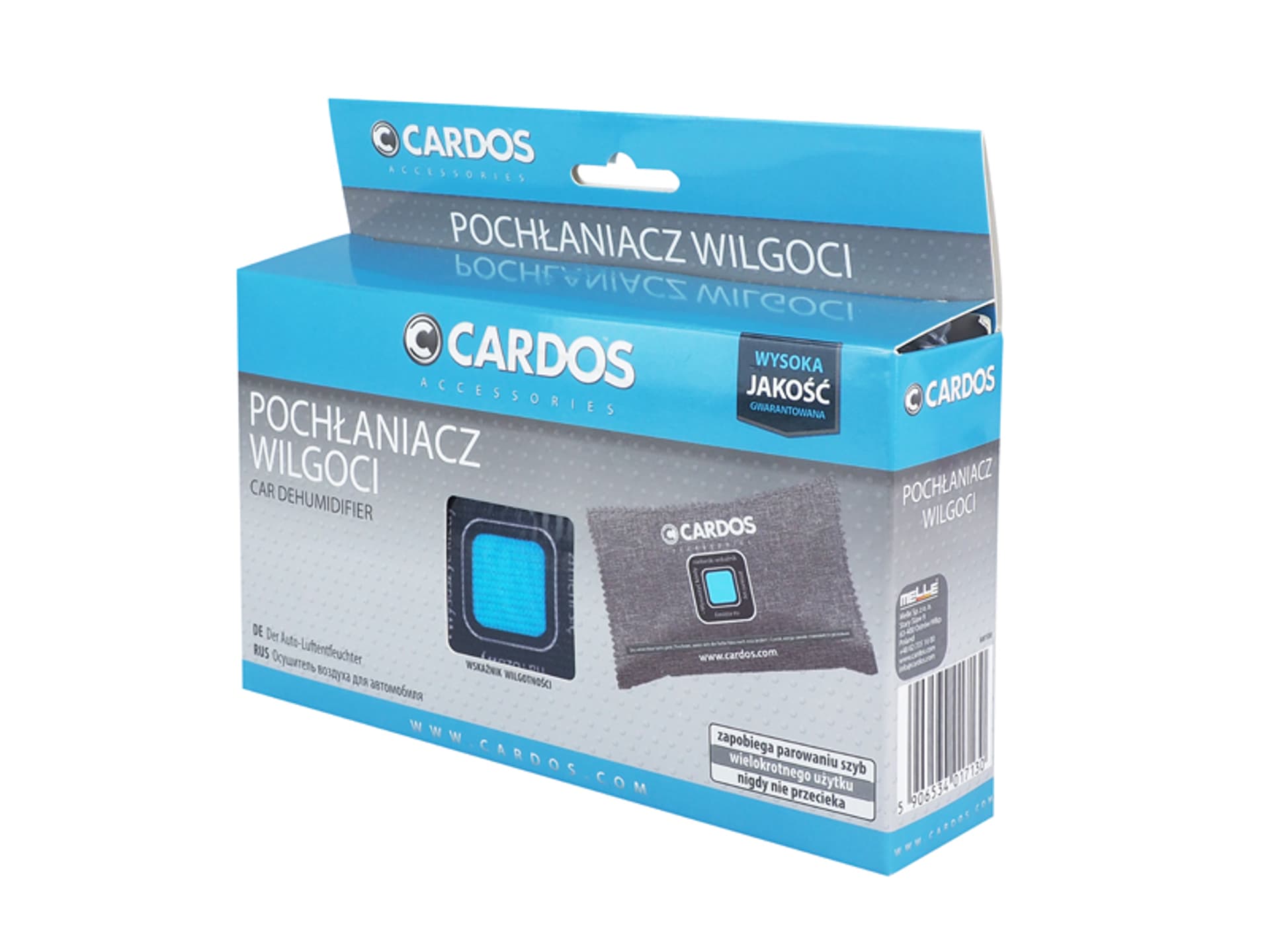 

1 szt. Samochodowy pochłaniacz wilgoci, 400 g.