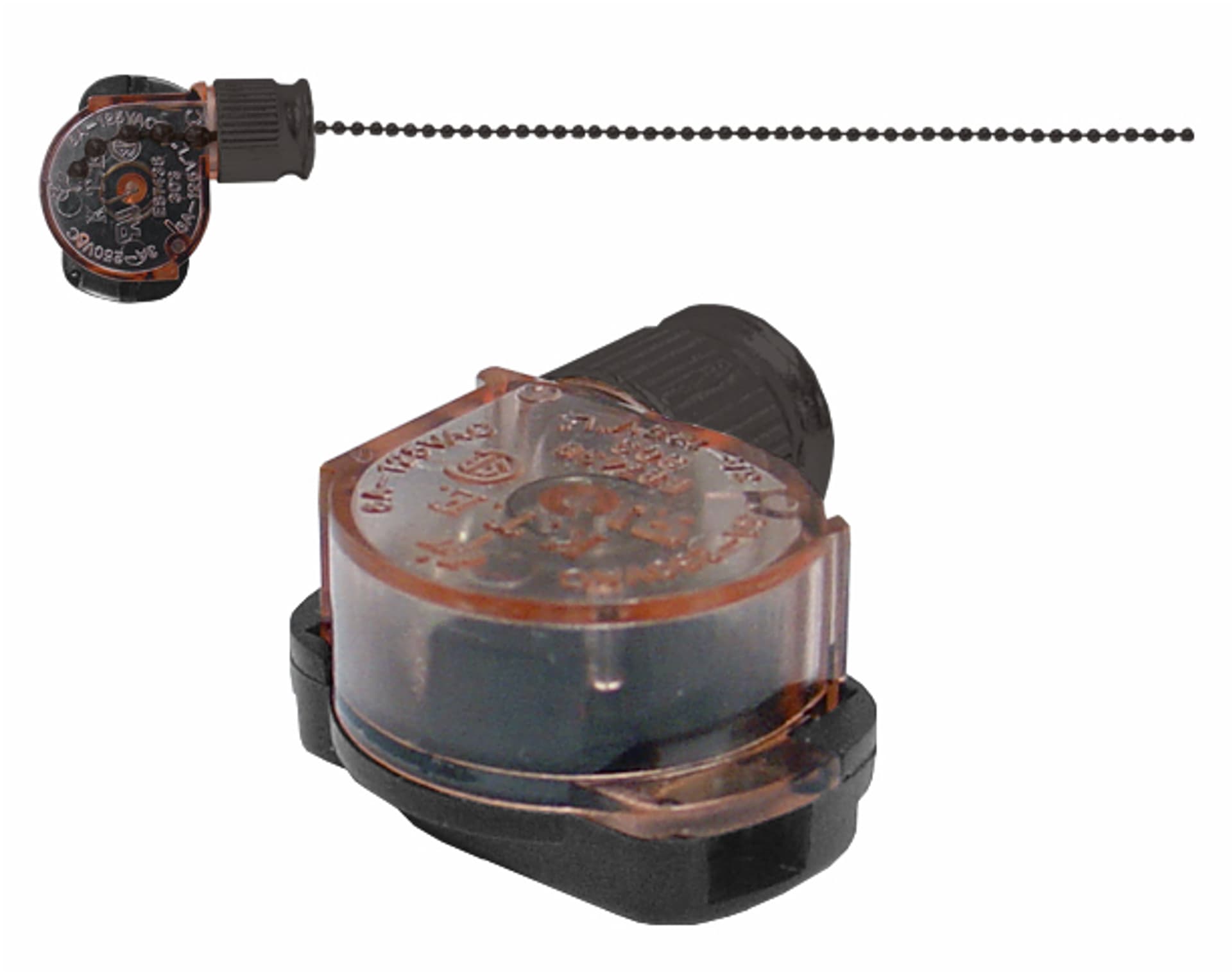 

Wyłącznik łańcuszkowy czarny, 3A 250V. (1LM)
