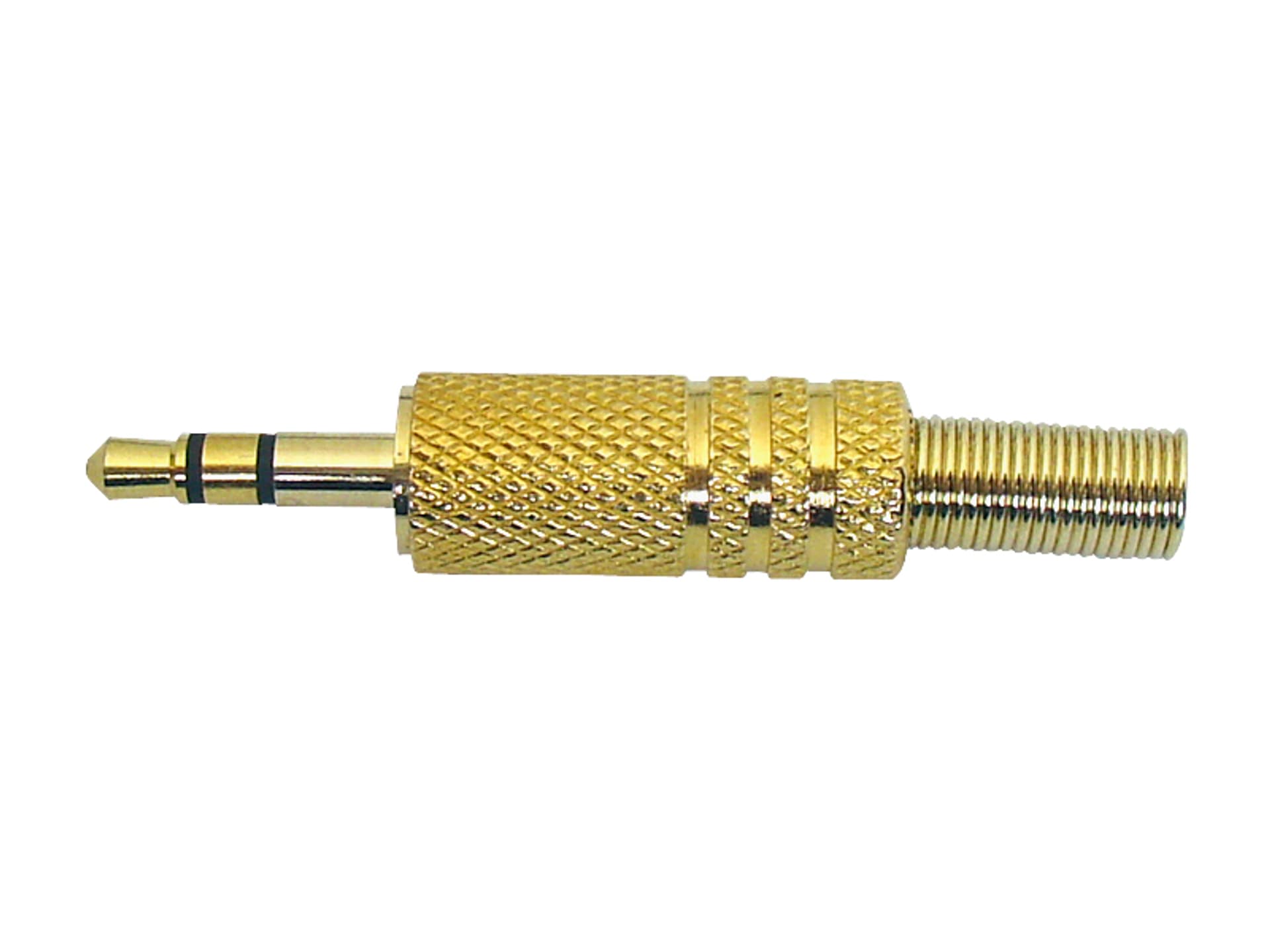 

20 szt. Wtyk Jack 3.5mm STEREO Gold.