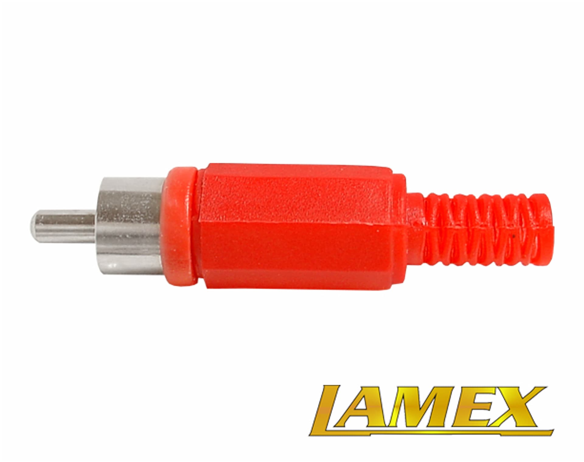

Wtyk RCA chinch czerwony HQ (1LM)