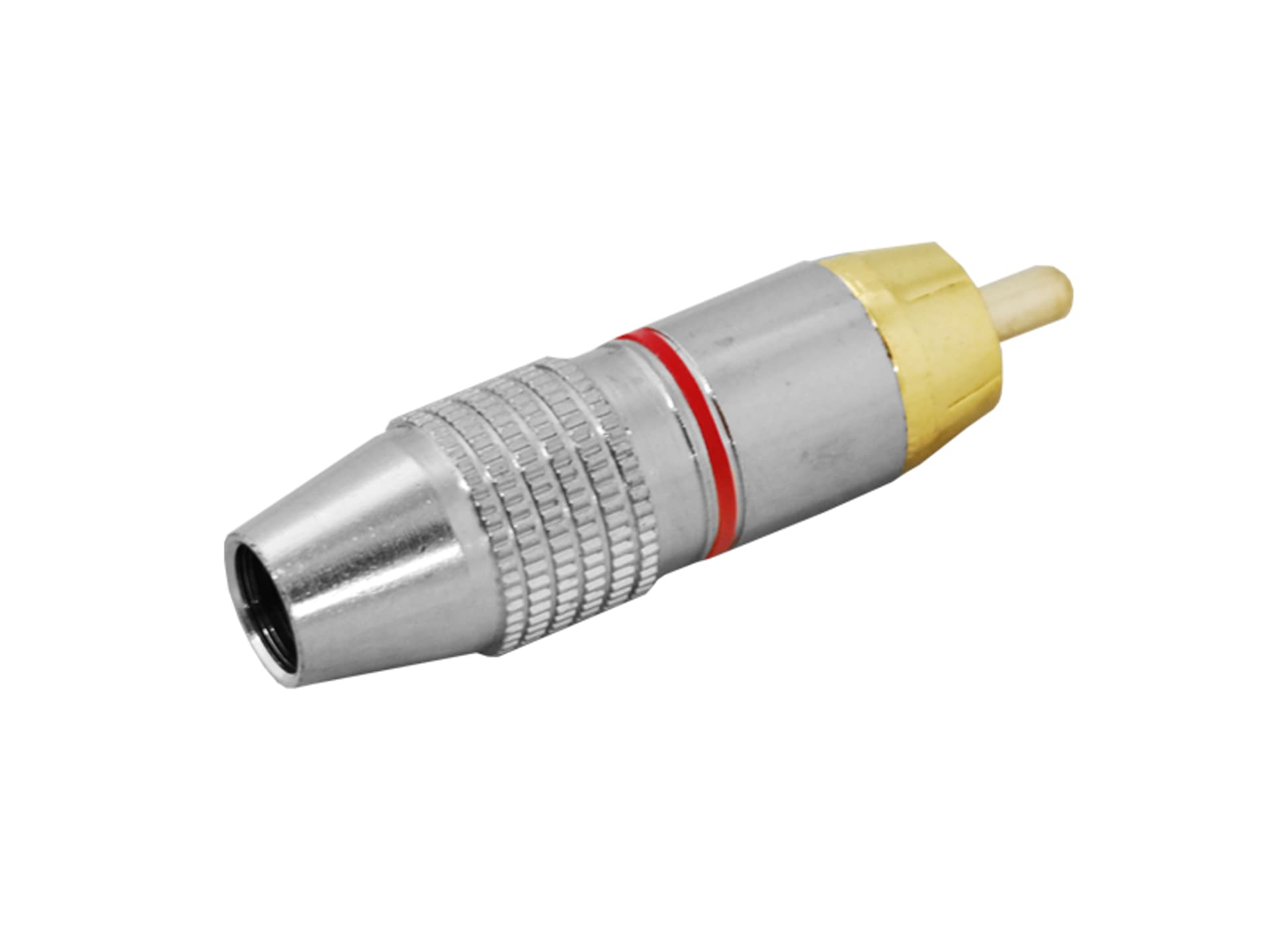 

20 szt. Wtyk RCA, czerwony.