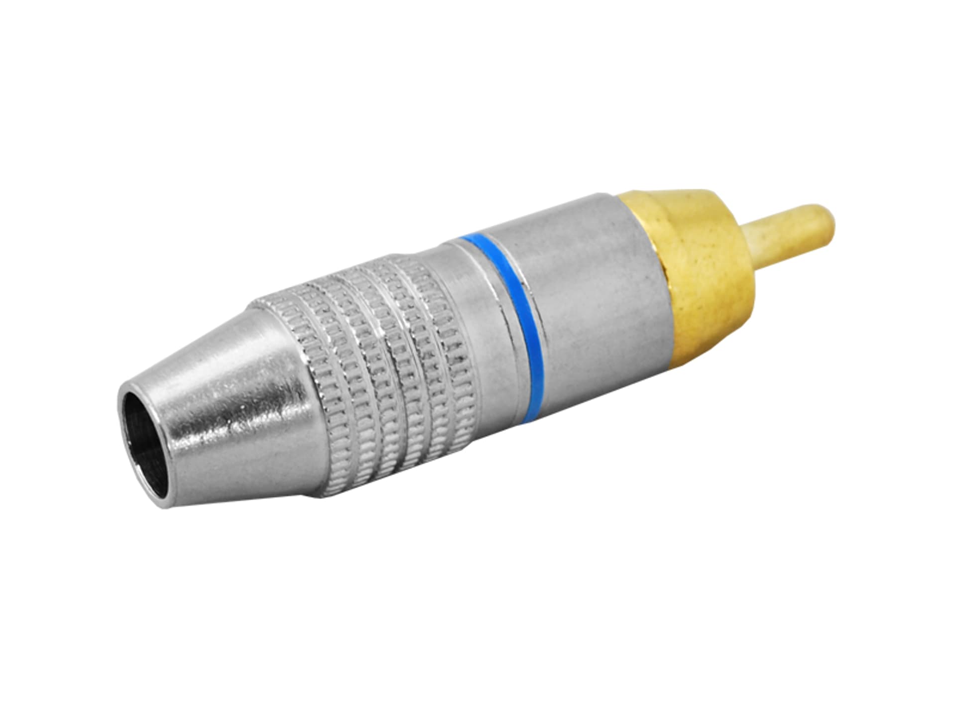 

20 szt. Wtyk RCA, niebieski.