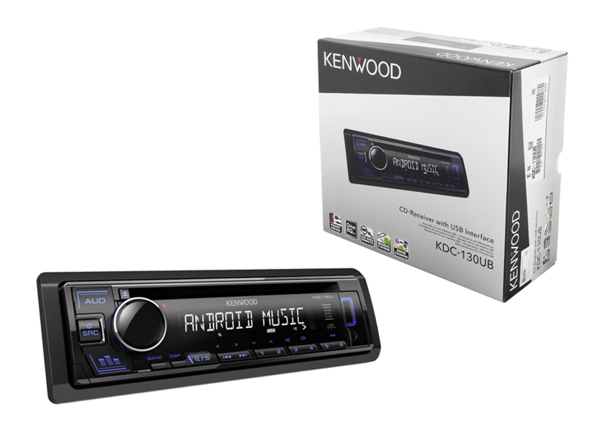 

1 szt. PS Radio samochodowe KENWOOD KDC-130UB CD.