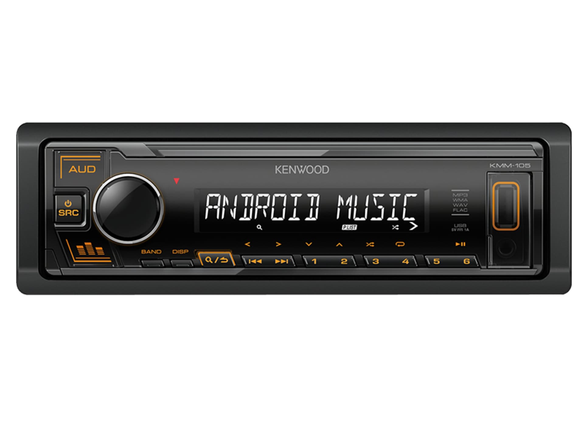 

1 szt. PS Radio samochodowe KENWOOD KMM-105 GY, USB.