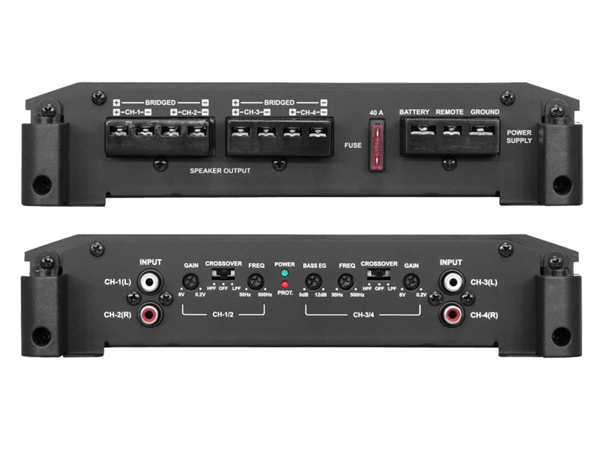 

Wzmacniacz samochodowy ALPINE BBX-T1200 4X50W/2X150W. (1LM)