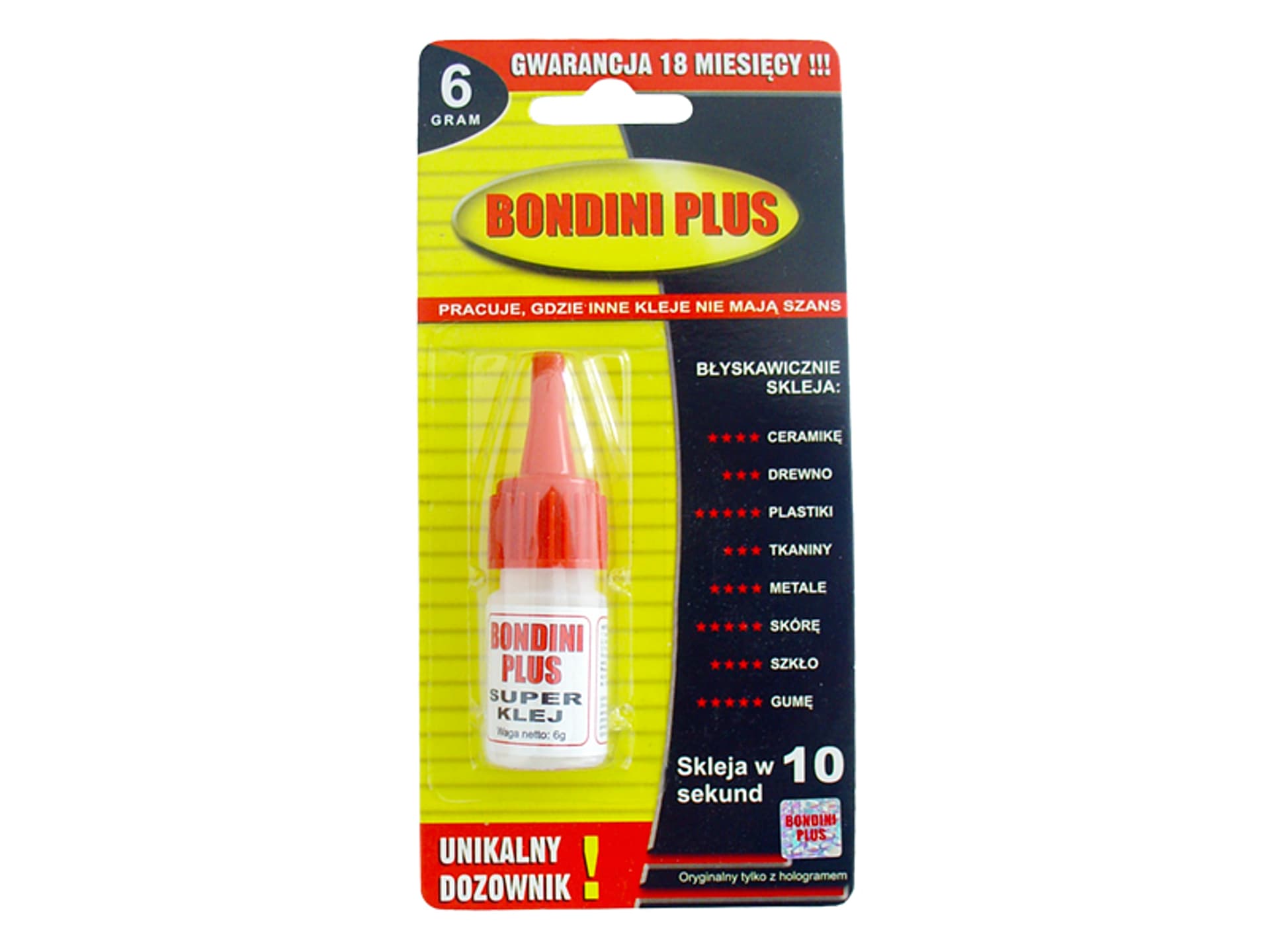 

KLEJ BONDINI PLUS 6G