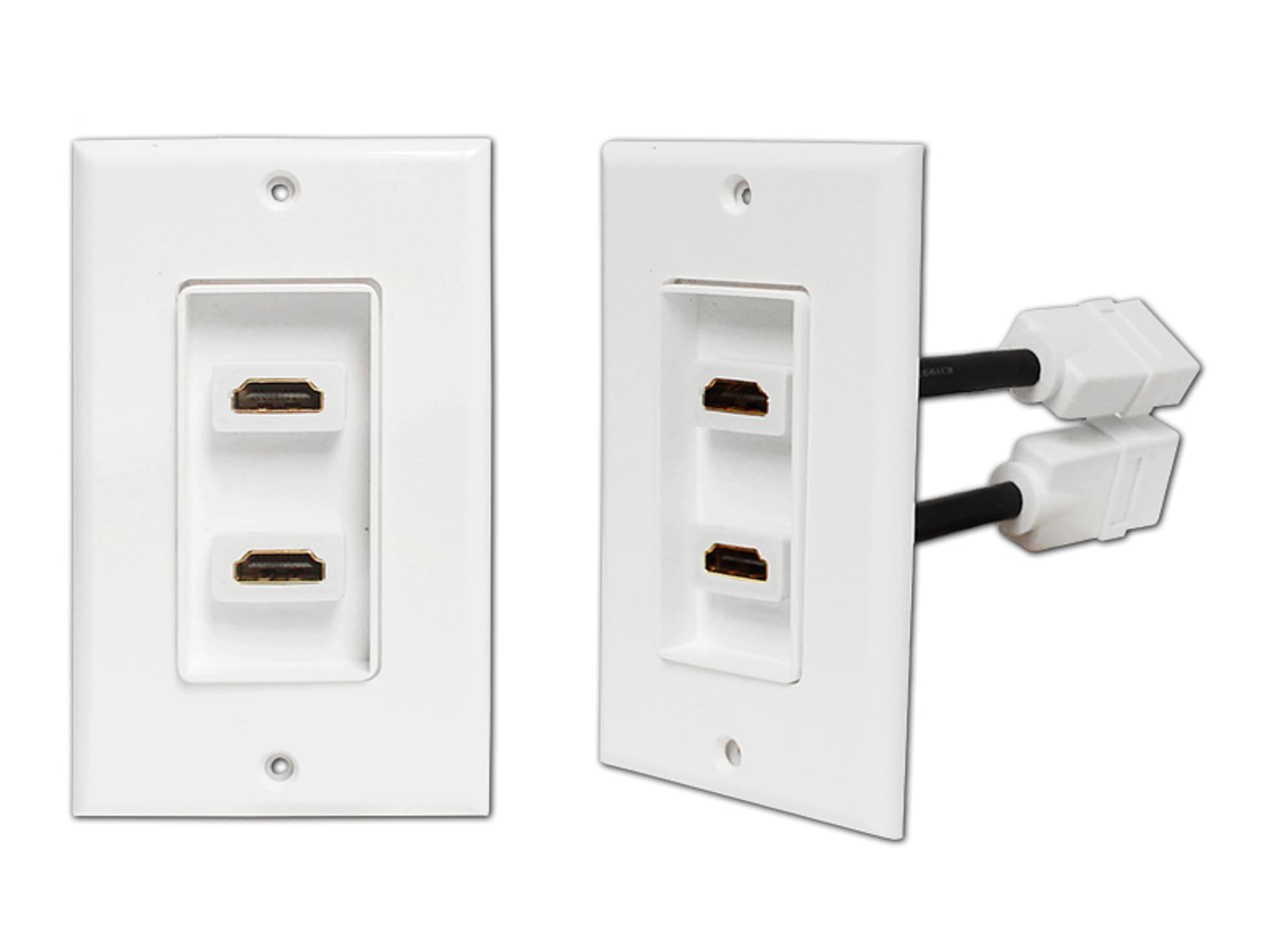 

1 szt. PS Gniazdo HDMI naścienne podwójne.