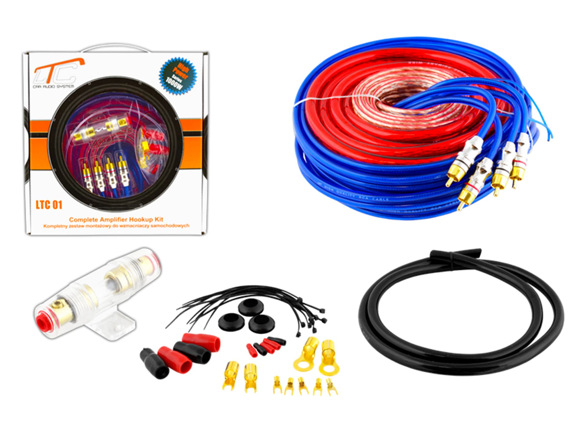 

1 szt. PS Zestaw montażowy CarAudio LTC01.