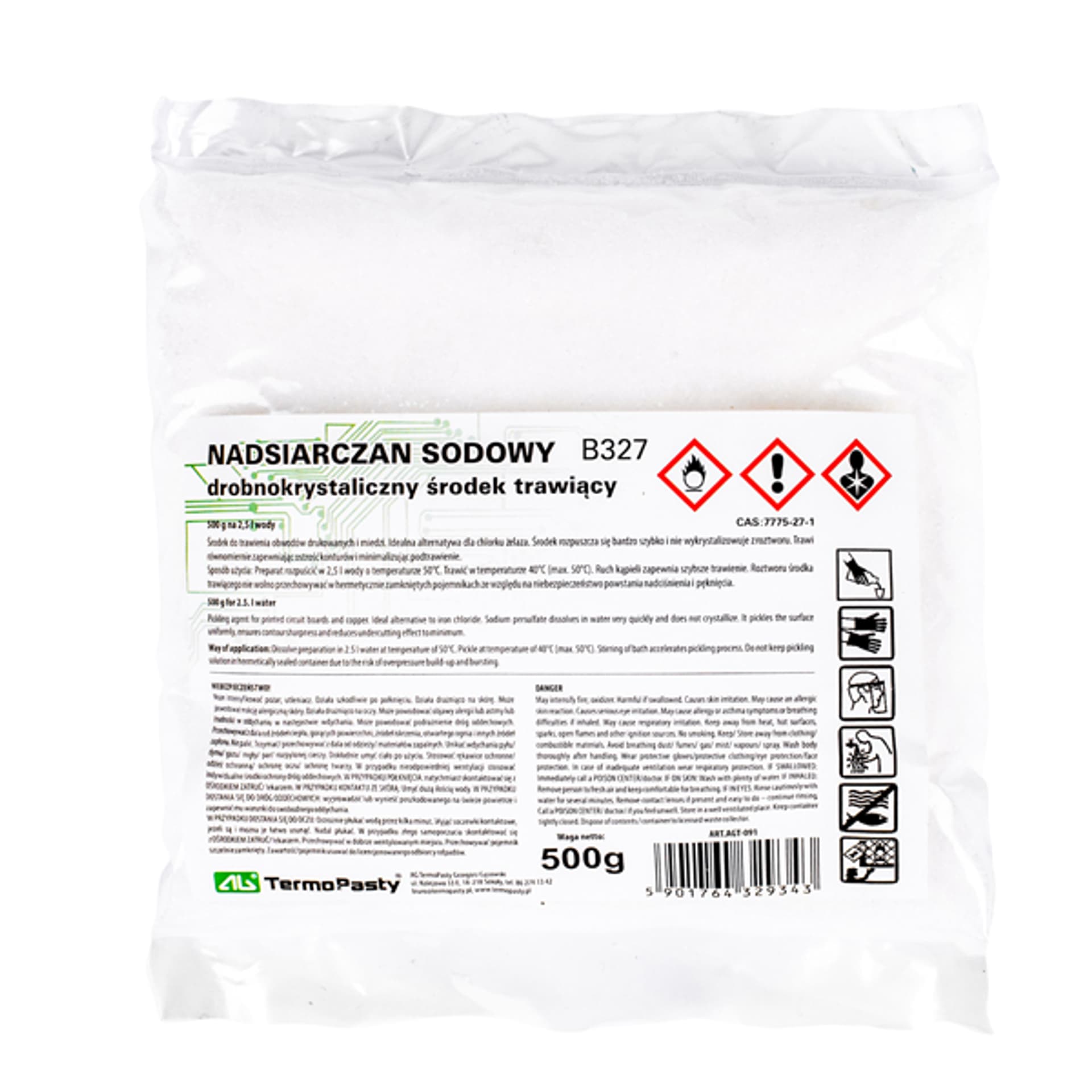 

Środek drobnokrystaliczny B327/500g /2431. (1LM)