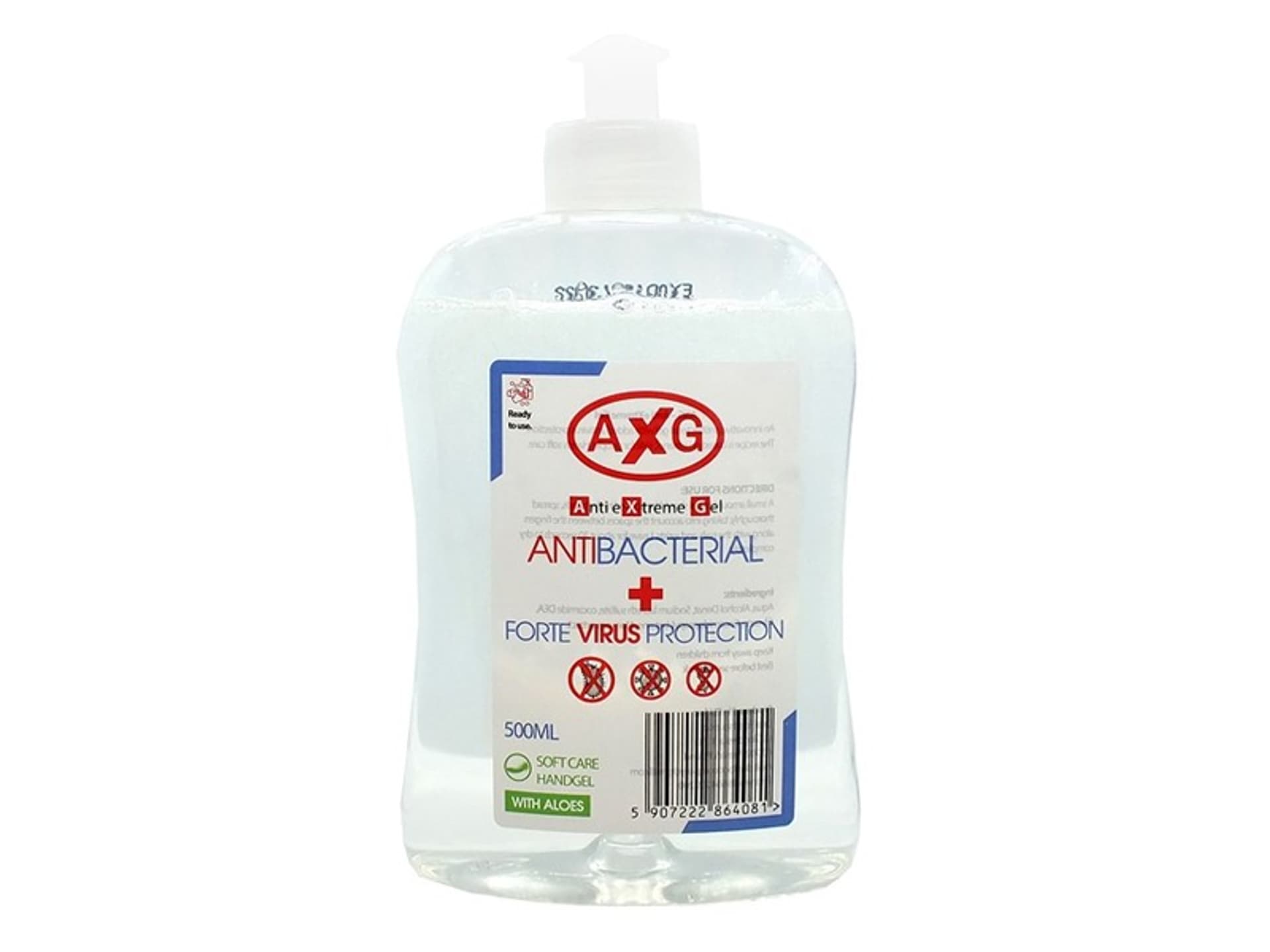 

Żel antybakteryjny do dezynfekcji rąk Aloes 500ml 2798#