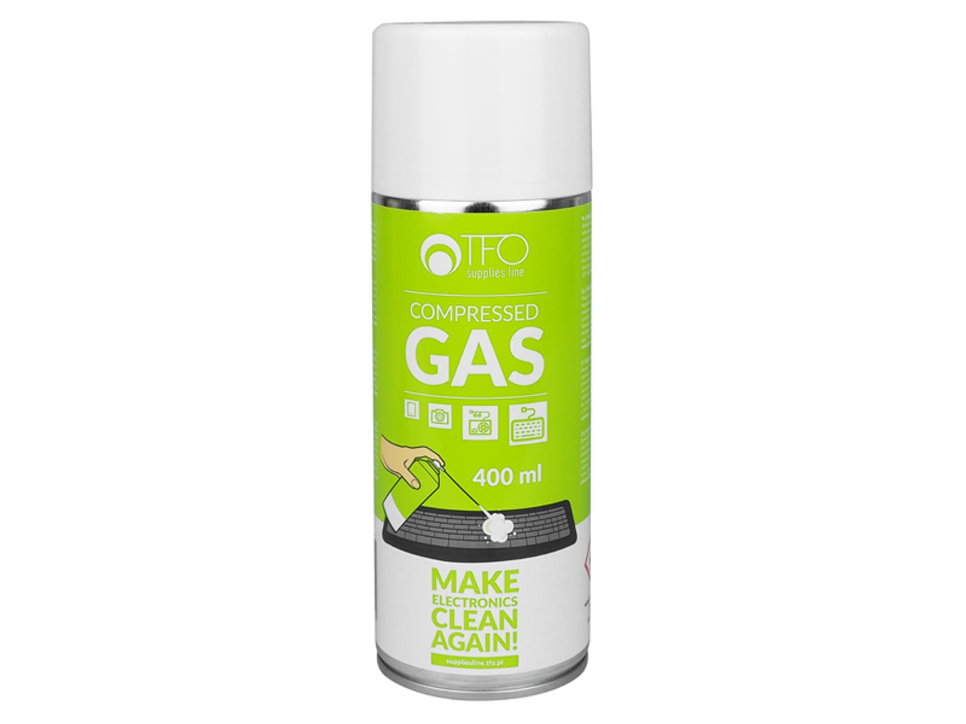 

4 szt. Sprężone powietrze/gaz TFO, 400 ml.