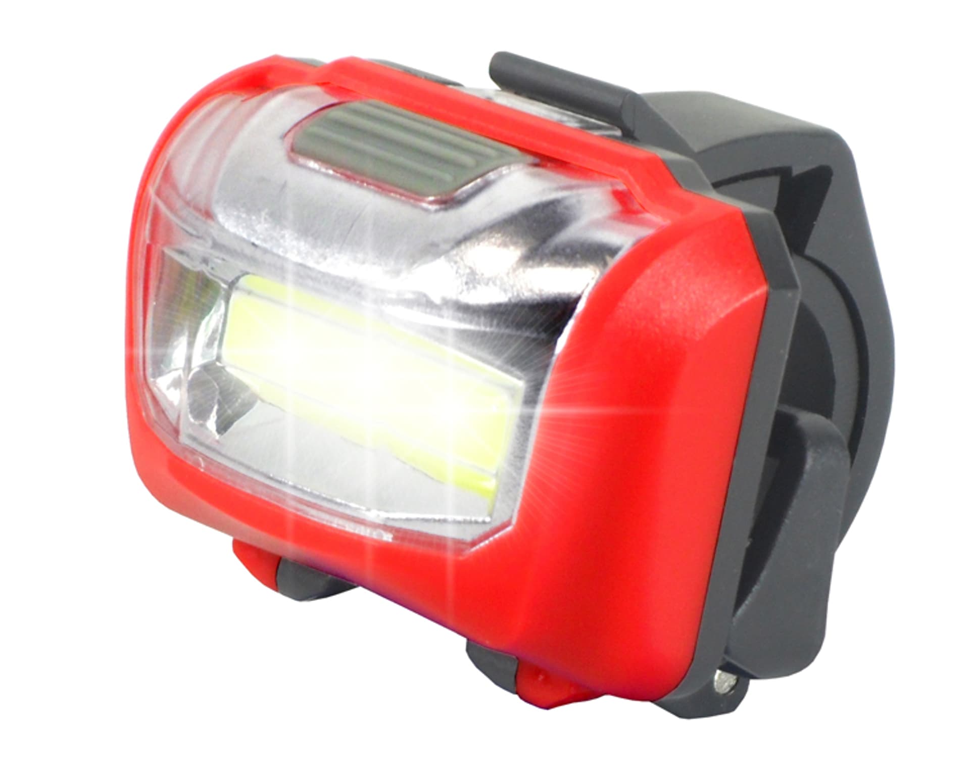 

1 szt. LTC Lampka do roweru przednia 3W, LED COB, Orange.