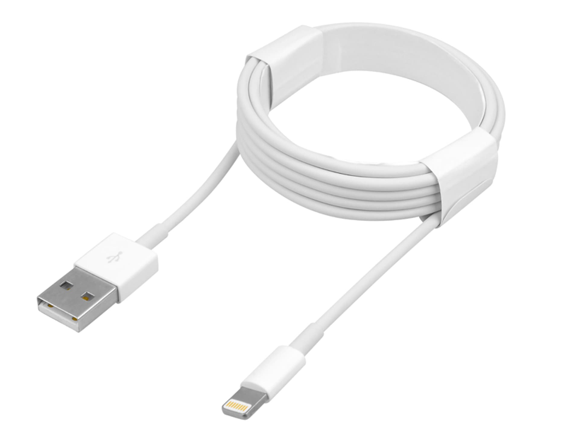 

KABEL IPHONE USB BIAŁY, 2m, LIGHTNING, HQ, TRAY. (1LM)