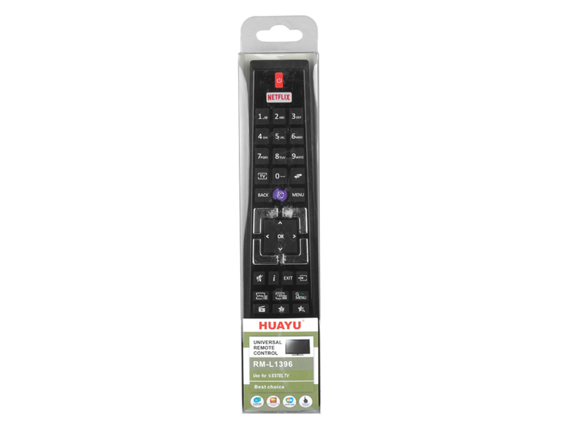 

1 szt. Pilot do TV LCD VESTEL,HYUNDAI,TELEFUNKEN RM-L1396