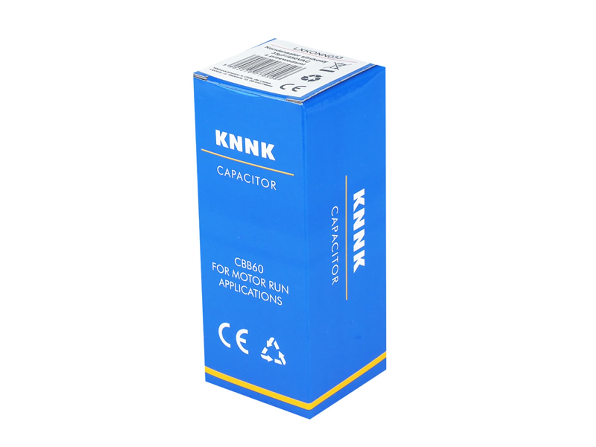 

1 szt. Kondensator silnikowy 35 uF / 450 VAC z przewodem.