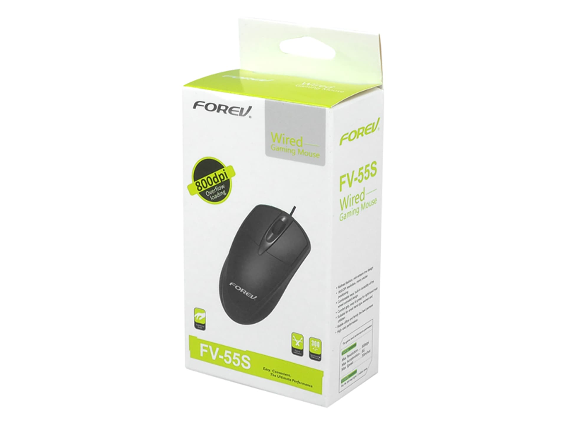 

FOREV MYSZ PRZEWODOWA BUSSINES CZARNA FV-55S (1LM)