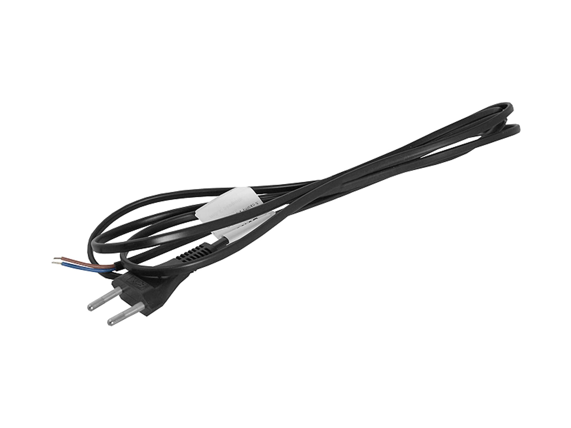 

5 szt. Kabel zasilający 2x0,75 3m czarne.