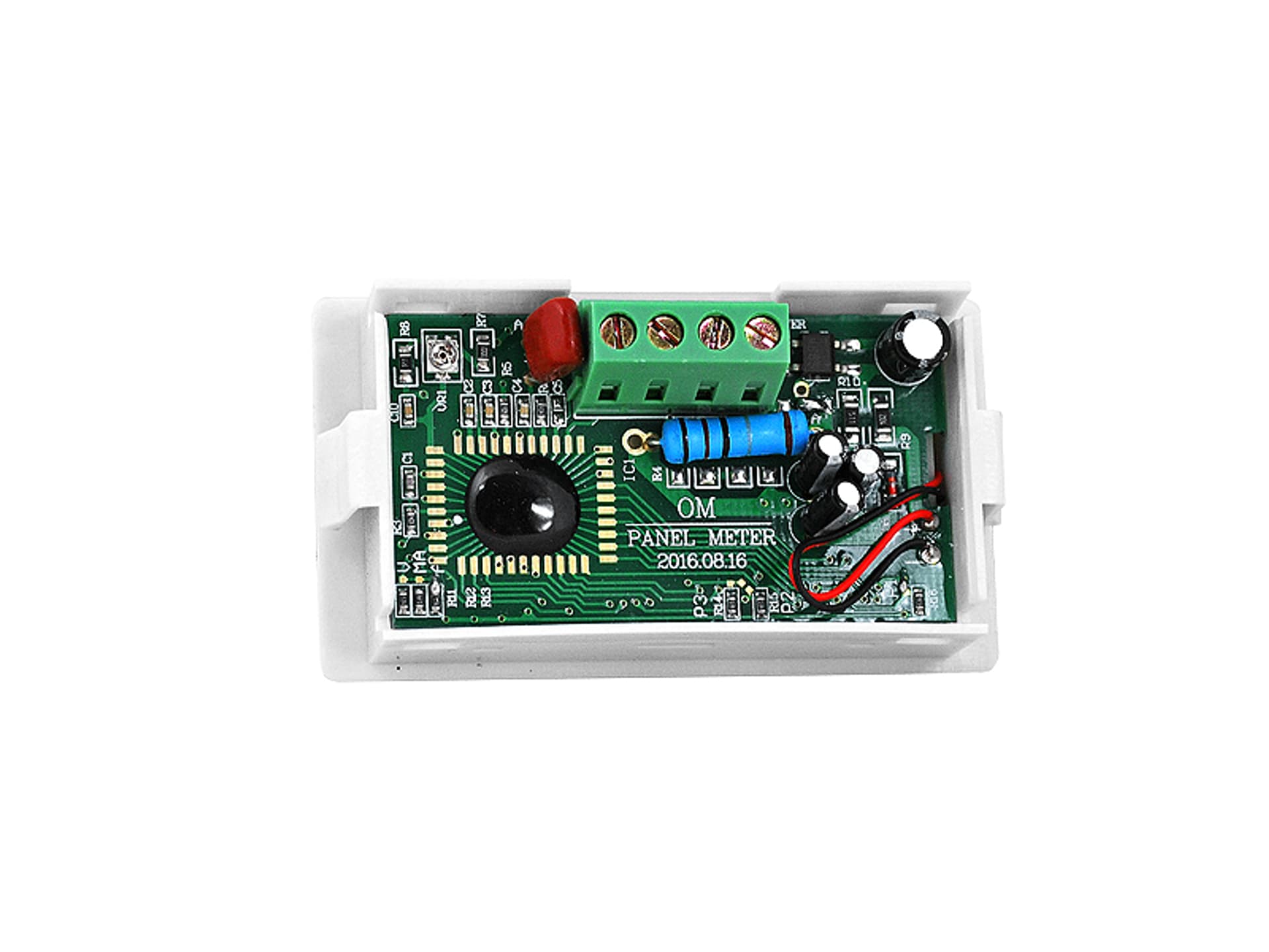 

Panelowy amperomierz LCD z podświetleniem, 20A. (1LM)