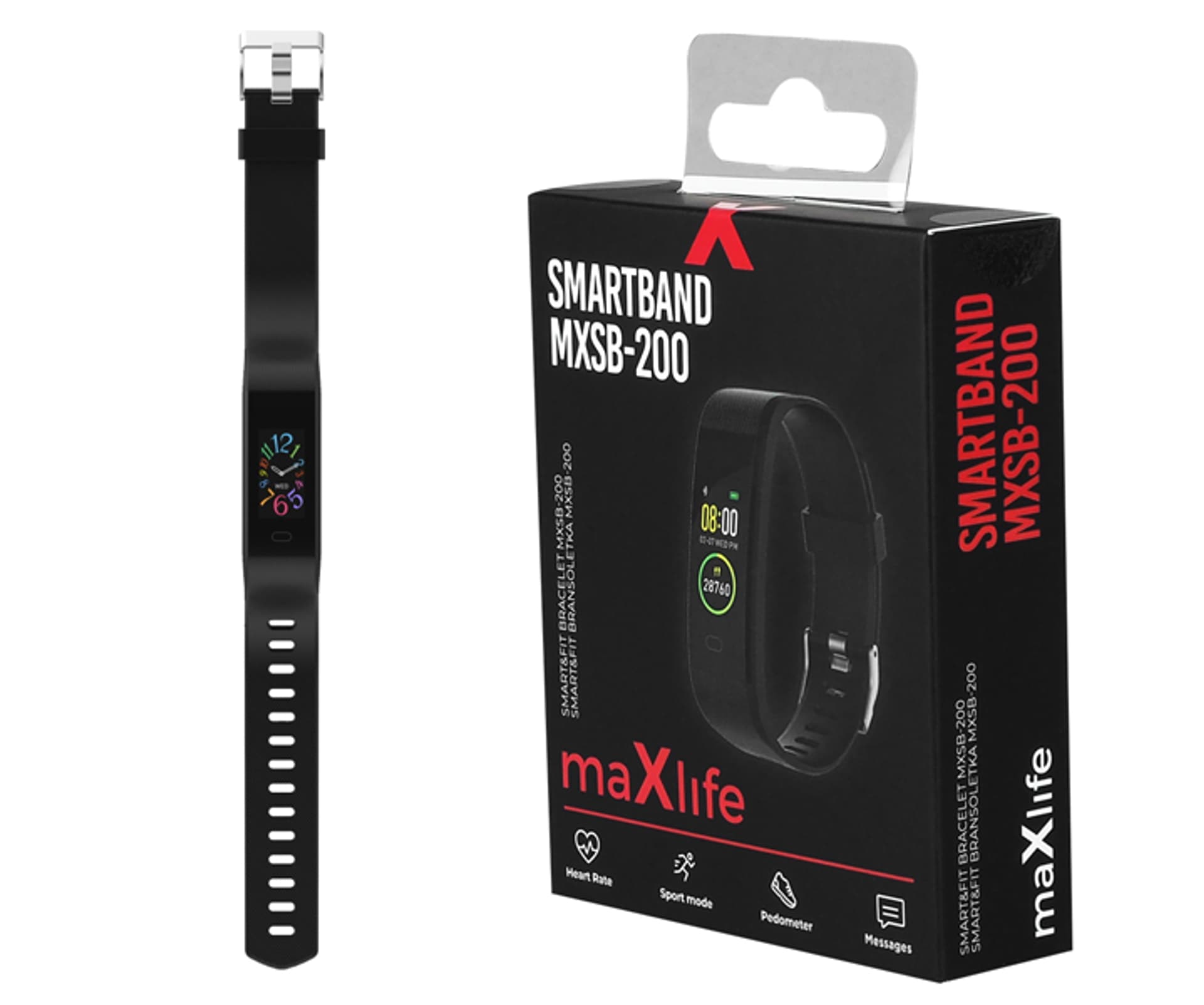 

Maxlife smartband MXSB-200 (1LM)