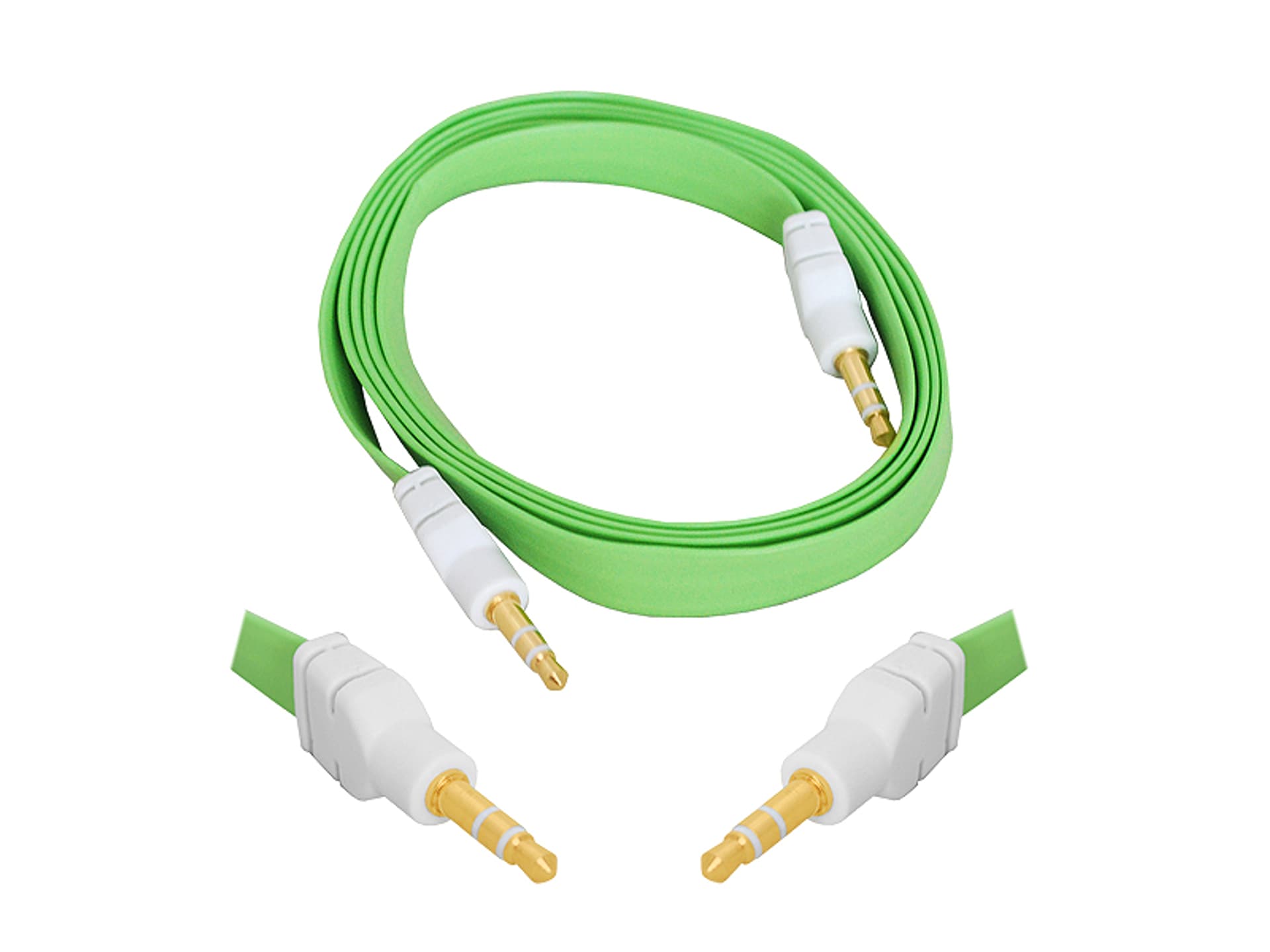

1 szt. Kabel Jack 3,5mm-Jack 3,5mm, 1m, płaski.