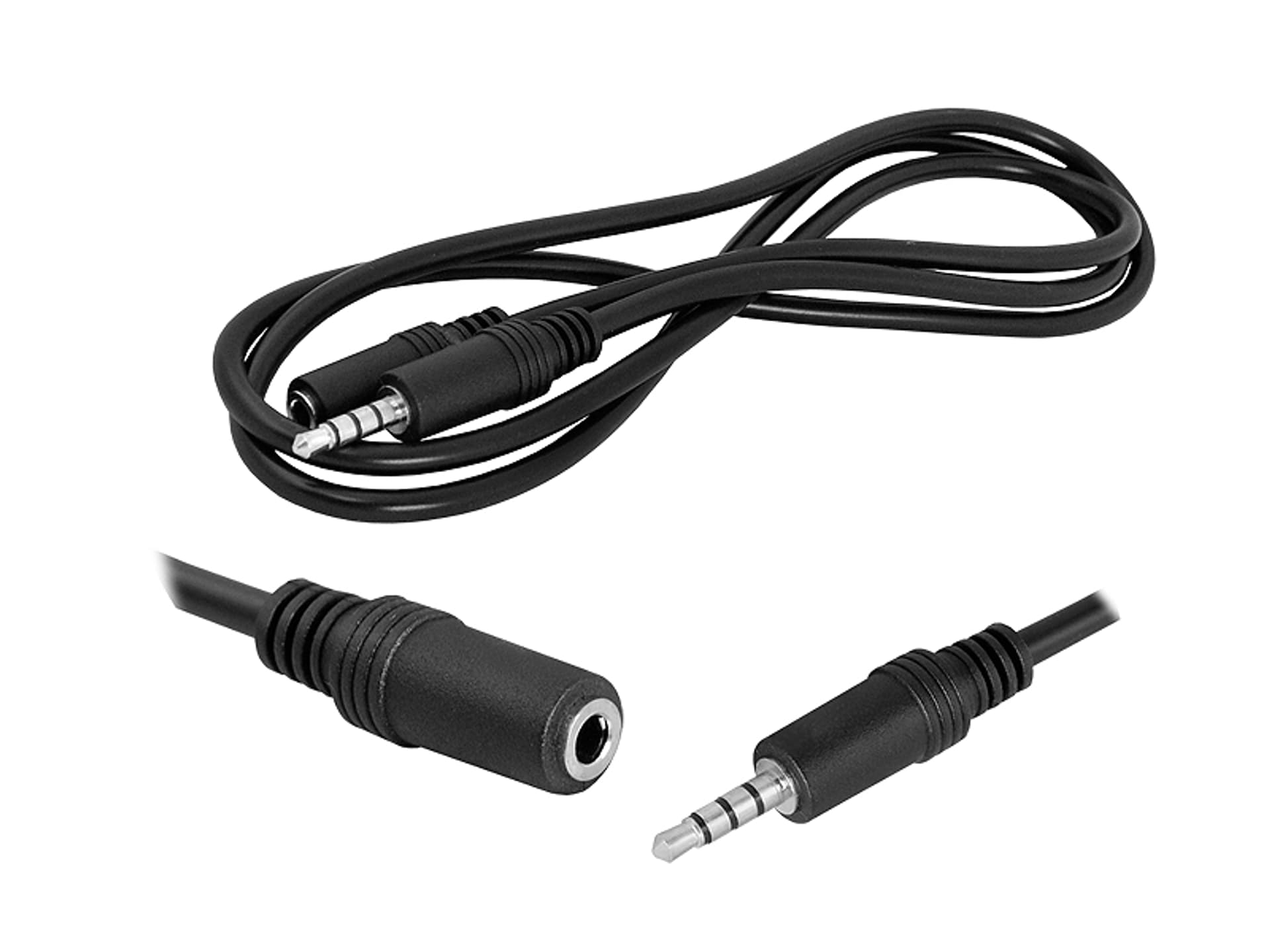 

Kabel Wtyk - Gniazdo Jack 3.5, 4-polowy. (1LM)