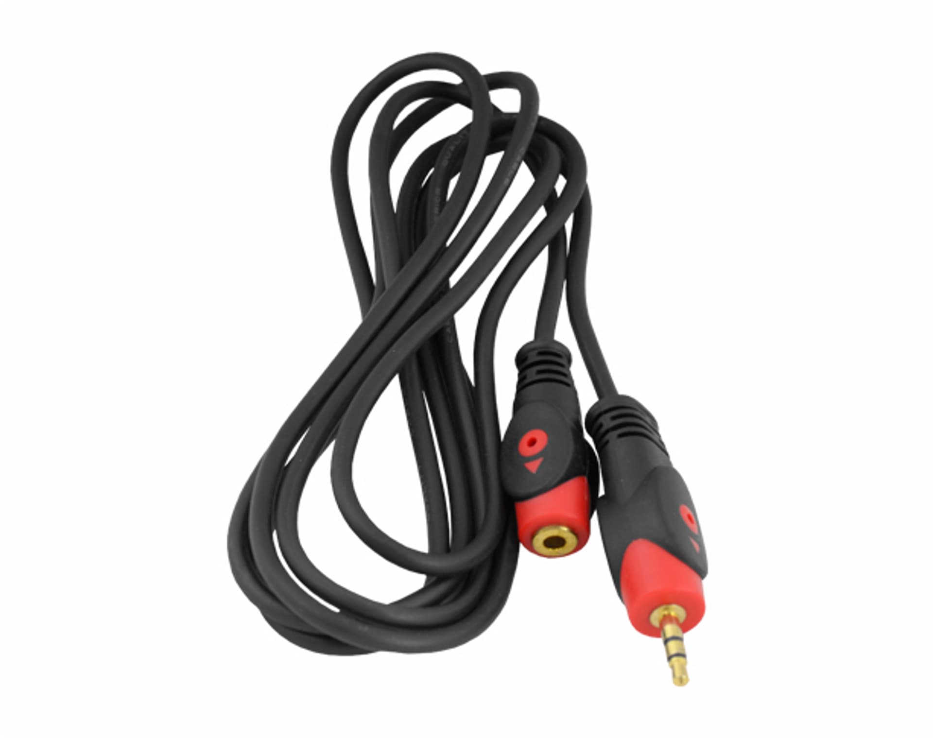 

1 szt. Przedłużacz słuchawkowy Jack 3.5mm wtyk - gniazdo, HQ, 1,8m.